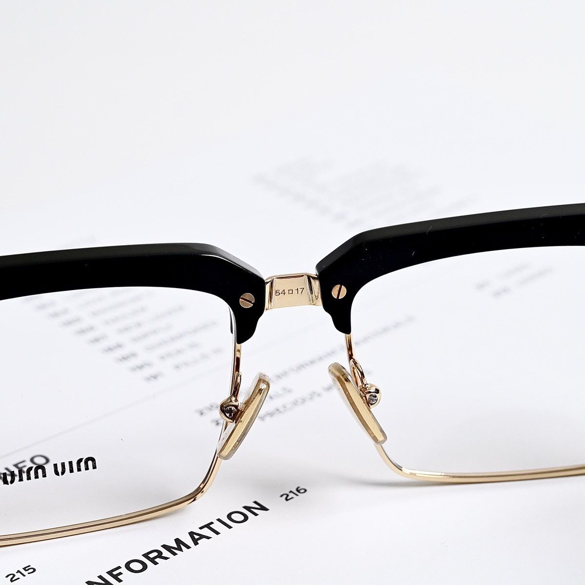 Miu Miu MIU MIU 0MU 11XV GLASSES Size ONE SIZE - 9 Thumbnail