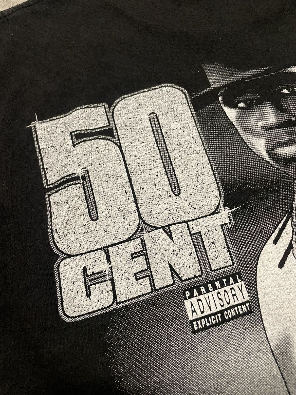 Band Tees × Rap Tees × Vintage Vintage 50 Cent Get Rich Or Die Tryin T-Shirt Size US S / EU 44-46 / 1 - 14 Thumbnail