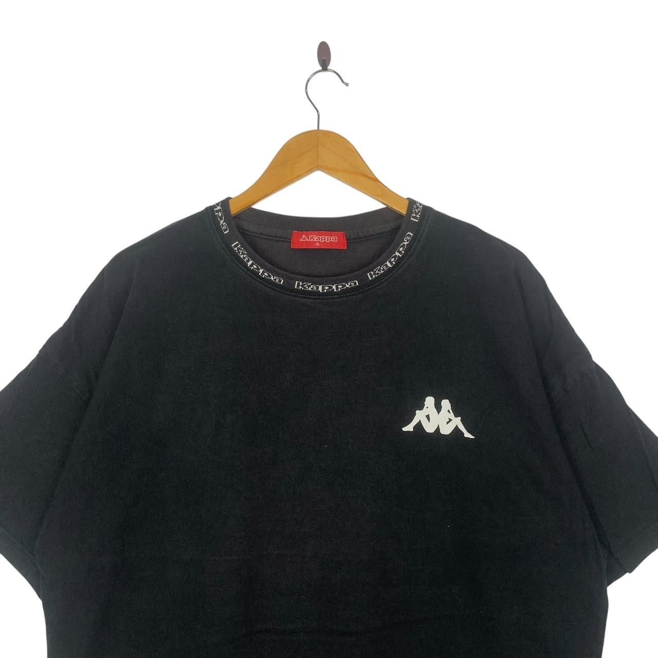 Vintage Vintage KAPPA ITALIA Side Tape Monogram Logo Tee Shirt Size 3XL / US 20-22 - 3 Thumbnail
