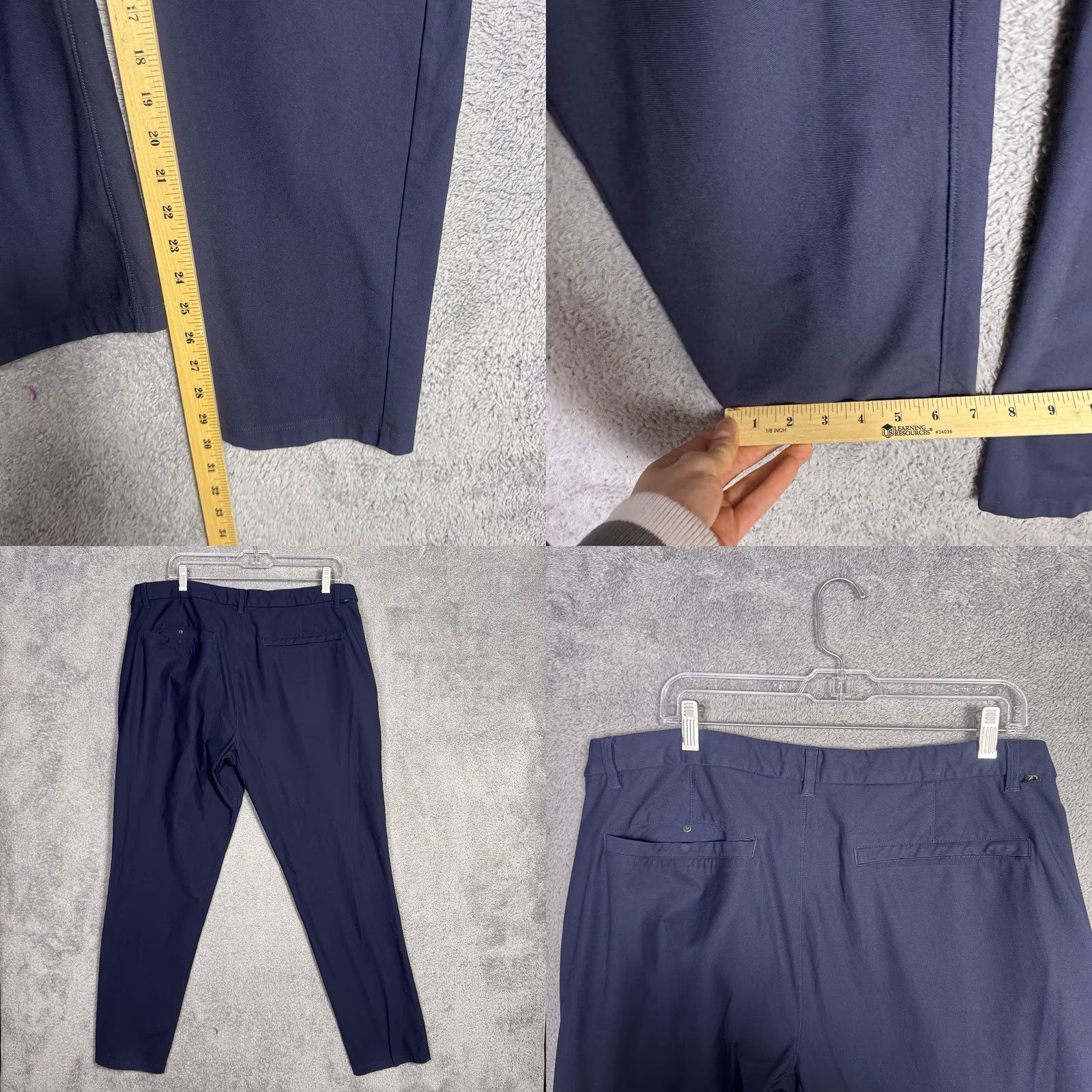 Vintage 7 Diamonds Infinity Pants Mens 36x30 Athletic Performance Tech Wicking STP-1267 Size US 36 / EU 52 - 8 Thumbnail