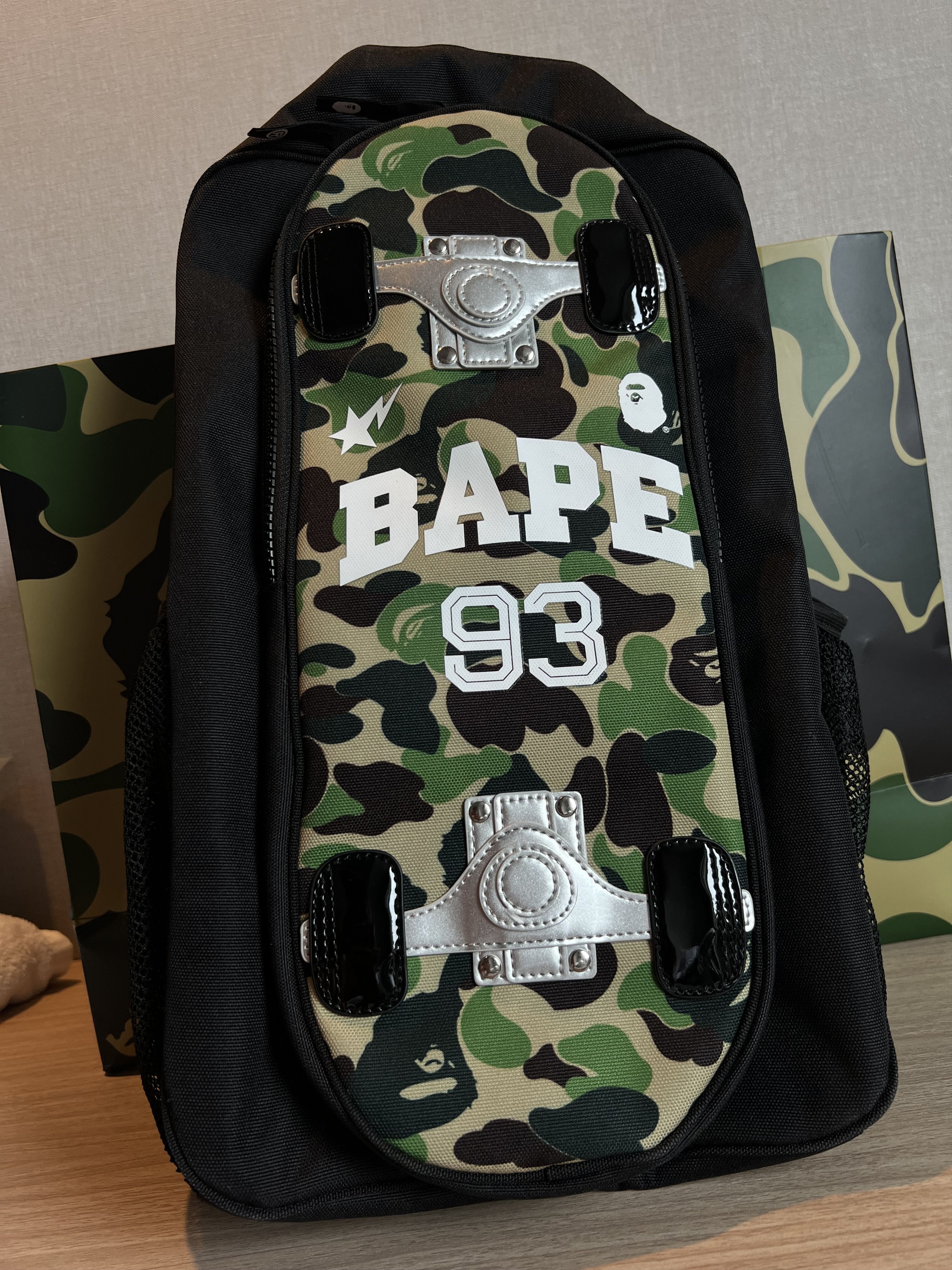 Bape Bape Logo Clear Daypack | Grailed