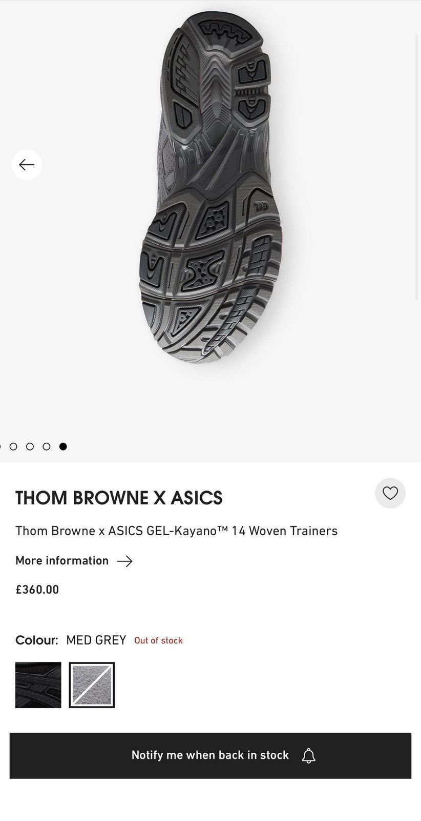Thom Browne Thom Browne x Asics Kayano 14 Size US 8 / EU 41 - 4 Thumbnail