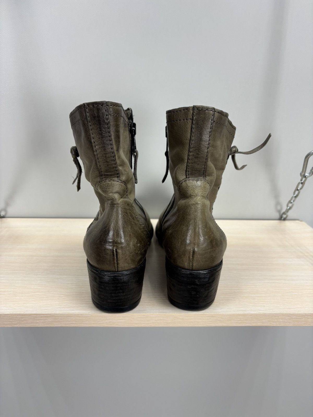 A.S.98 Womens leather boots MJUS Size 40 Color Brown Size US 10 / IT 40 - 5 Thumbnail