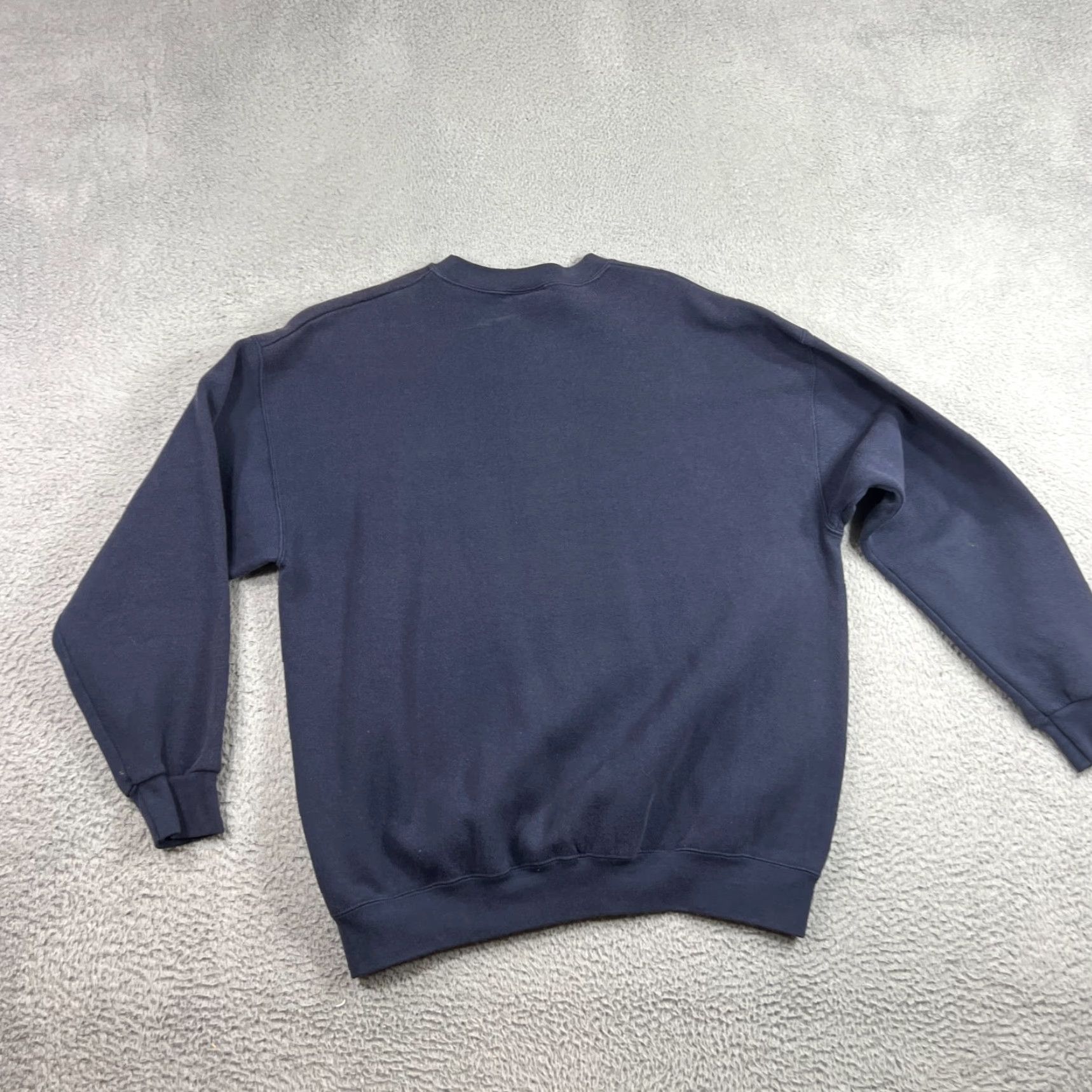 Disney VINTAGE Disney Winnie The Pooh Sweatshirt Tigger XL Crewneck Blue Cotton Polyester Fleece Graphic Print Unisex Adults Pullover Sweatshirt Size US XL / EU 56 / 4 - 7 Thumbnail
