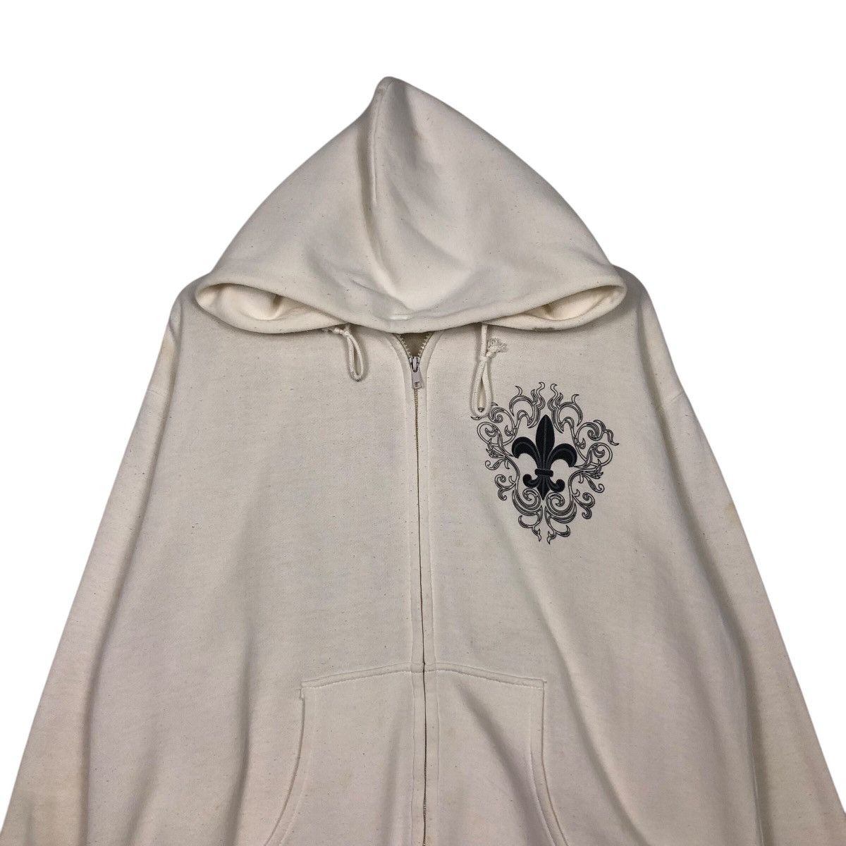 Japanese Brand 📌Vintage Zipper Hoodie Bullet Noise Cross Big Logo Size US L / EU 52-54 / 3 - 4 Thumbnail
