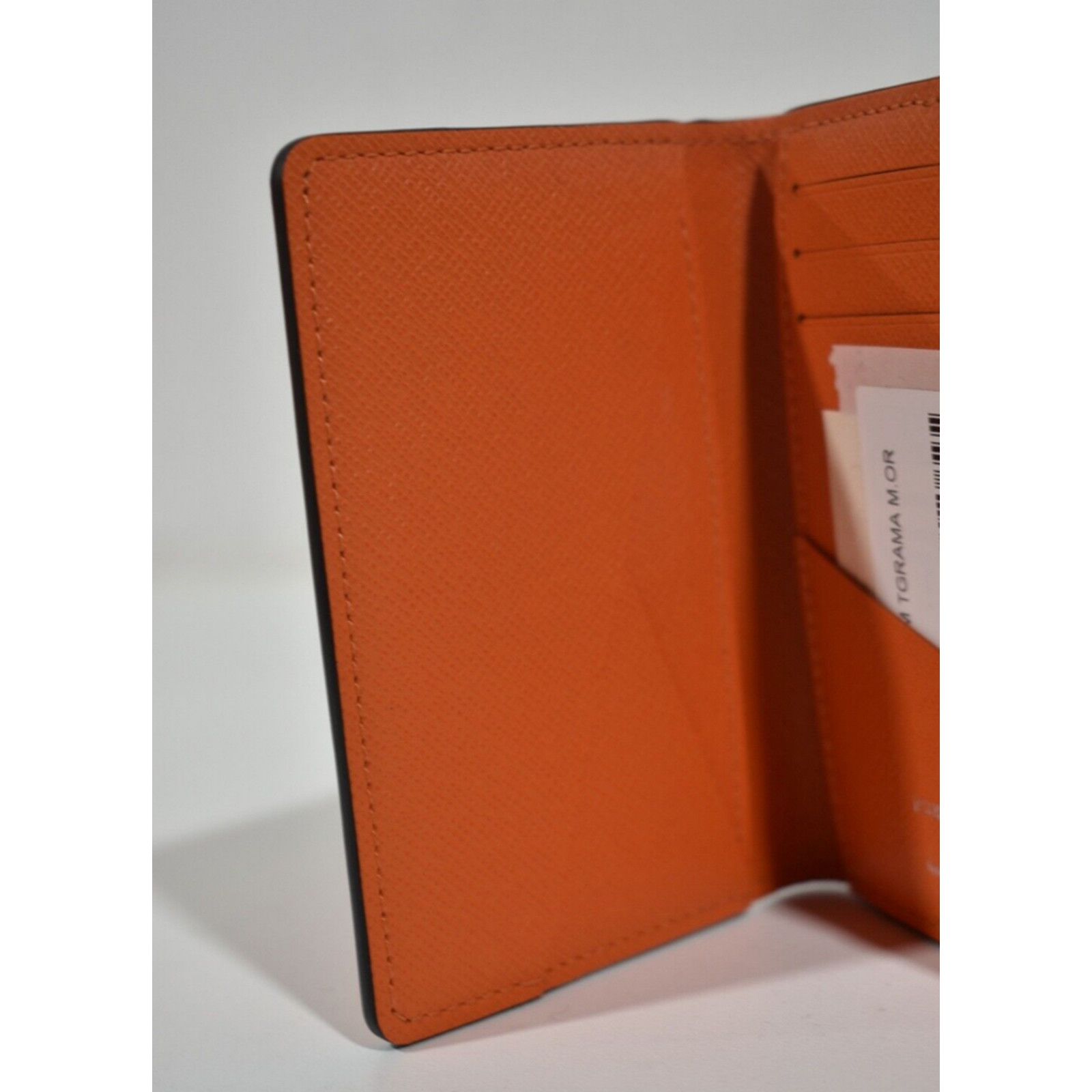 Louis Vuitton Louis Vuitton Orange Monogram Logo Pocket Organizer Wallet Size ONE SIZE - 8 Thumbnail
