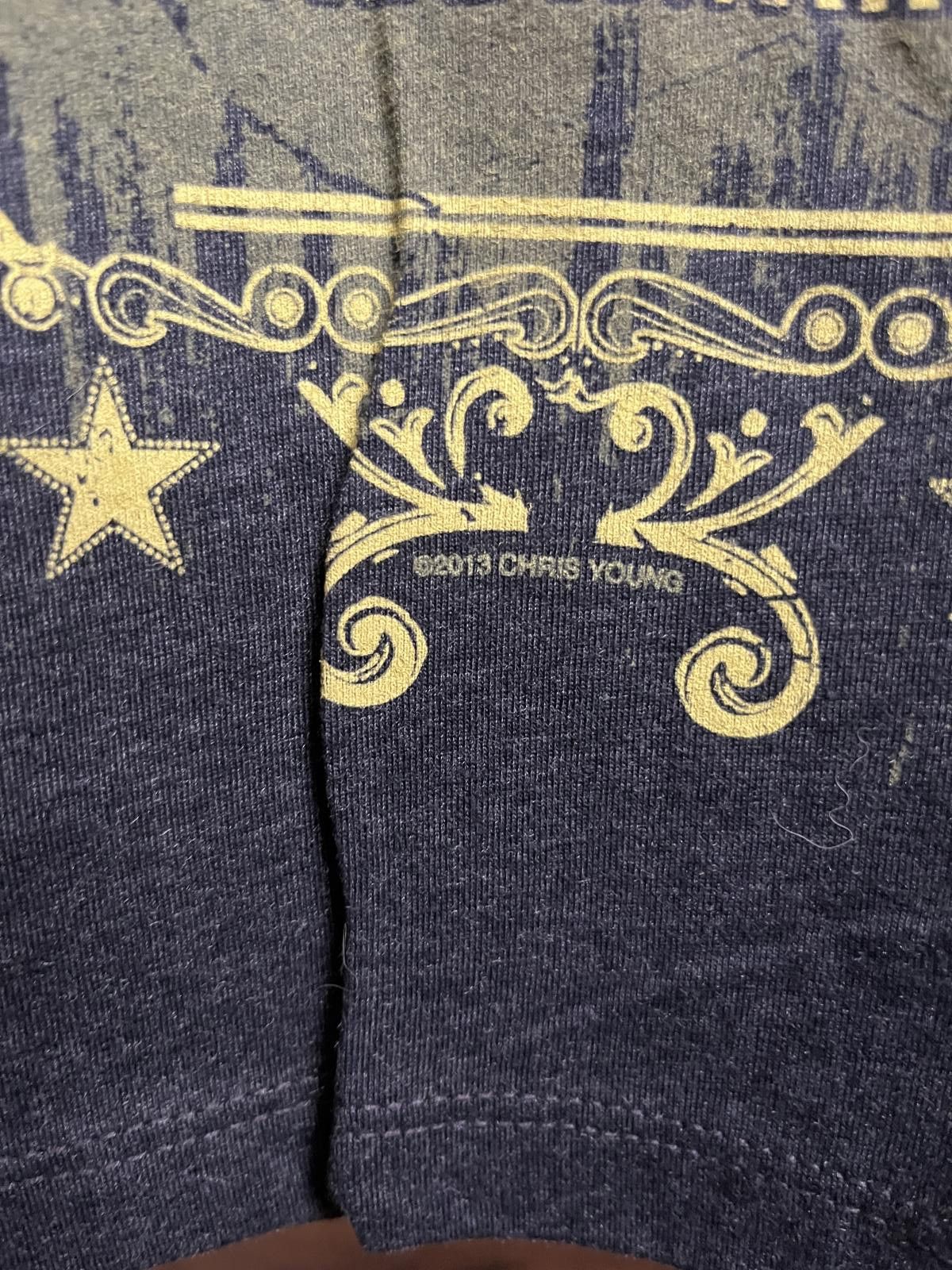 Designer Chris Young Country Tee Whole Worlds Sleepin Juniors V-neck Size M / US 6-8 / IT 42-44 - 4 Thumbnail