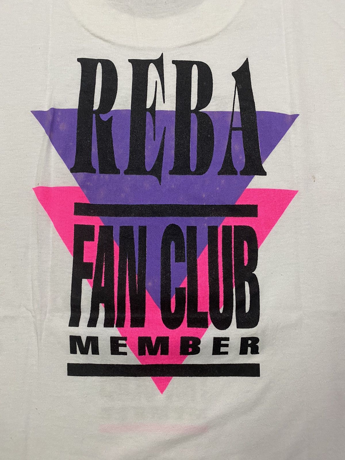 Band Tees Vintage Reba Fan Club Member T-Shirt Size US XXL / EU 58 / 5 - 15 Thumbnail