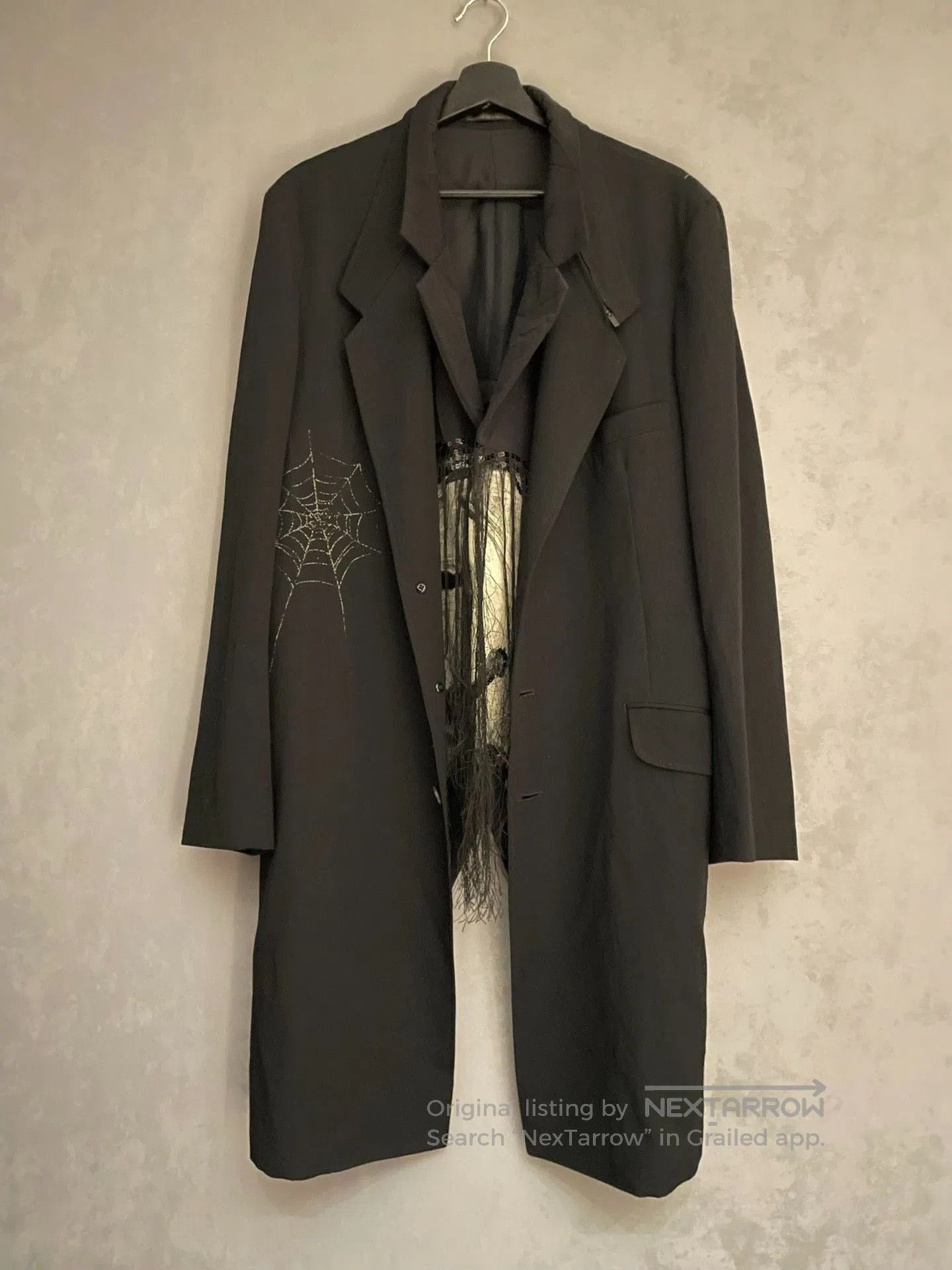 Yohji Yamamoto yohji yamamoto spider web coat. Size US L / EU 52-54 / 3 - 2 Thumbnail
