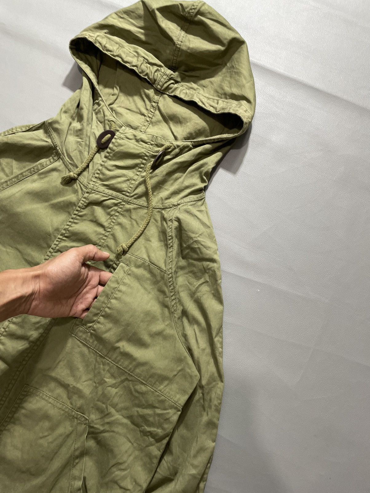 GOA Japanese Military Hooded Jacket goa style Size M / US 6-8 / IT 42-44 - 2 Thumbnail