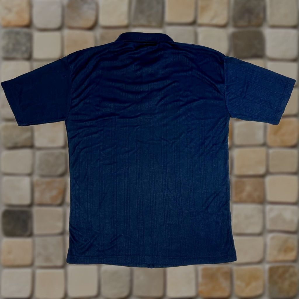 Vintage Polo Sport Ralph Lauren Polo Shirt Men’s Vintage 90s Navy XL Short Sleeve Collared Button Woven Shirt Polo Mens 90s Vintage Navy XL Size US XL / EU 56 / 4 - 1 Thumbnail