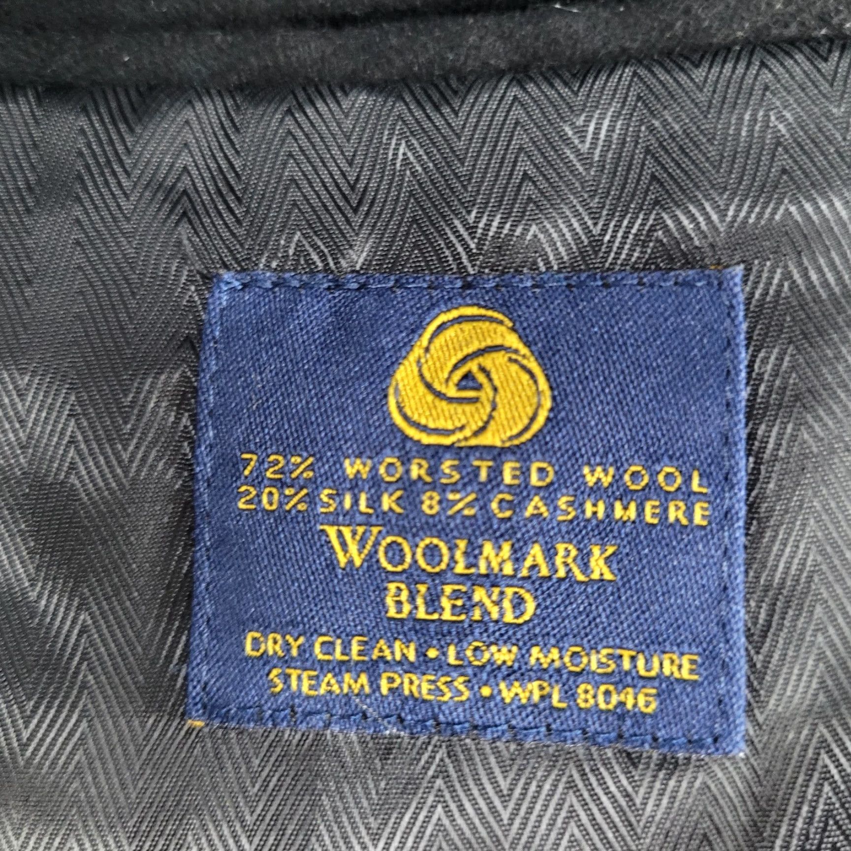 Club Room Club Room Blazer 42S Black Wool Silk Cashmere 2 Button Vented Notch Sport Coat Size 42R - 4 Thumbnail