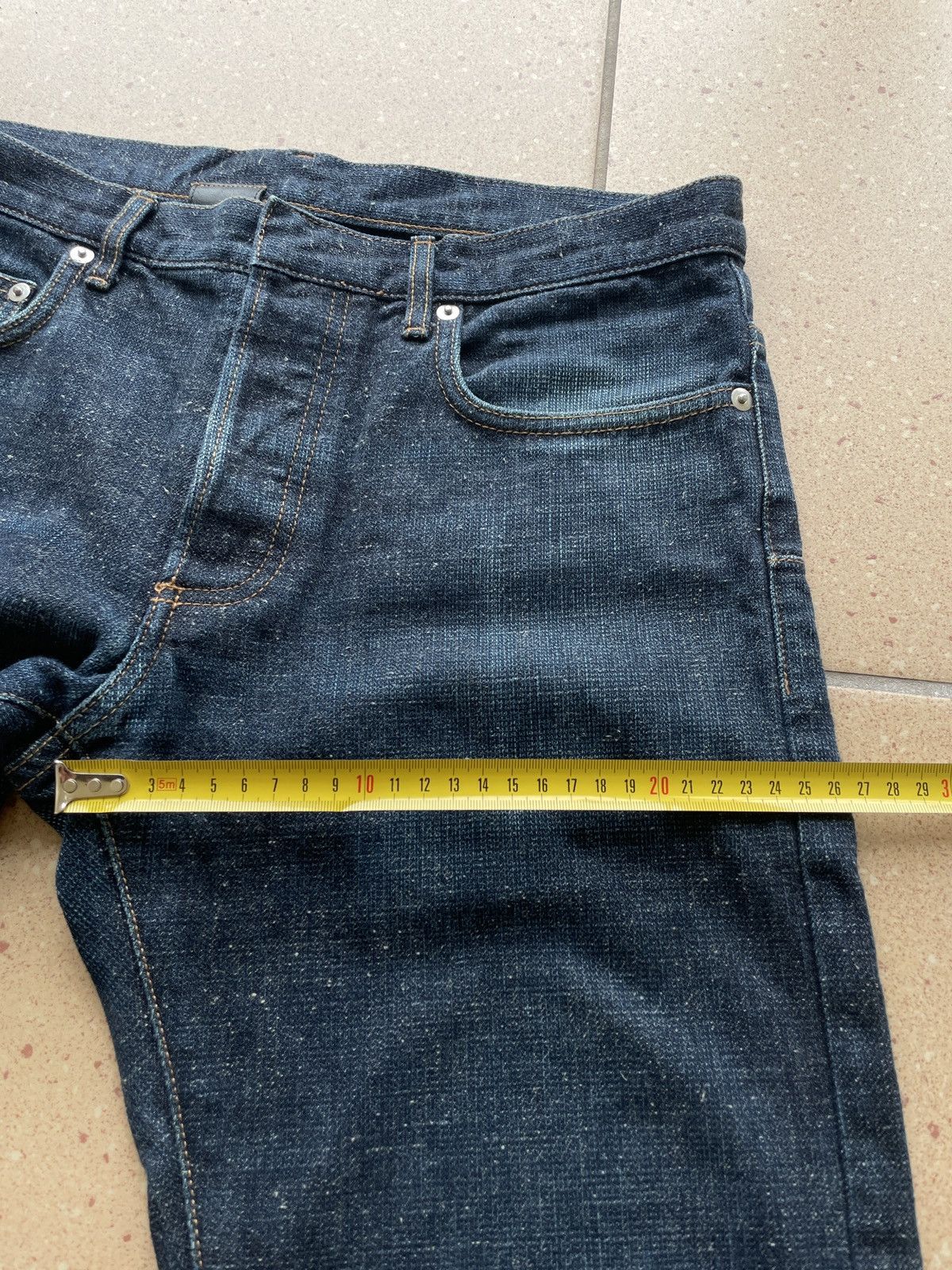 Dior Dior Homme Raw Denim Indigo Slim Jeans by Kris Van Assche Size US 30 / EU 46 - 18 Thumbnail