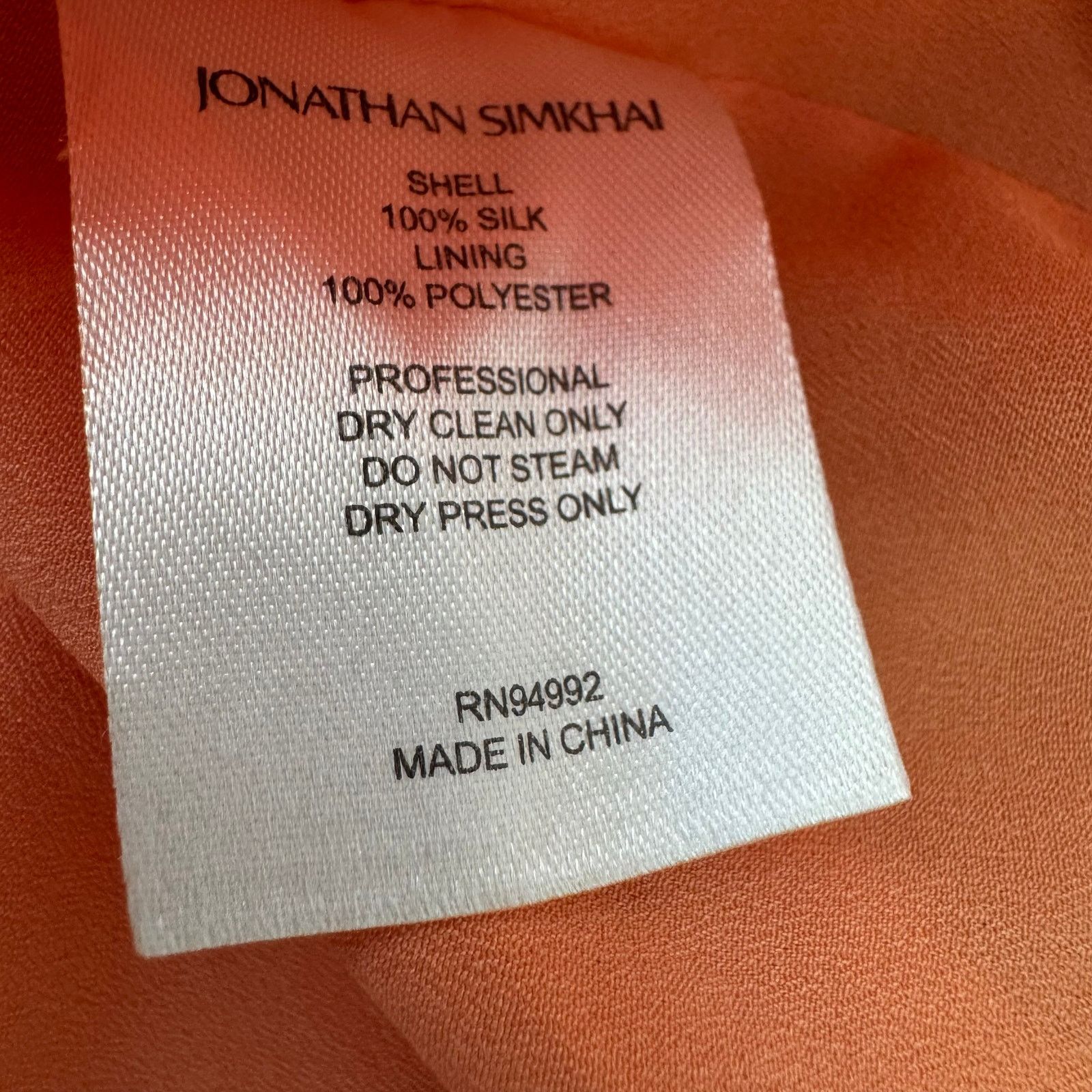 Jonathan Simkhai Simkhai Gia Printed Silk Crinkle Chiffon Tiered Maxi Dress Size S / US 4 / IT 40 - 9 Thumbnail