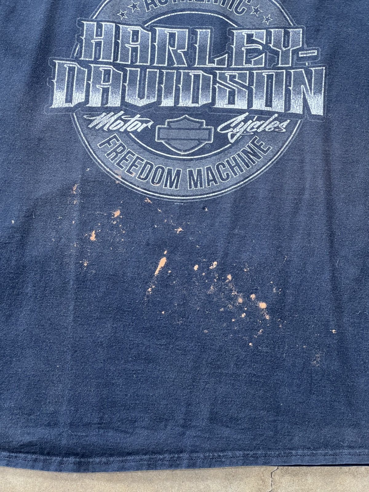 Harley Davidson × Vintage Harley Davidson Freedom Machine Rockstar Motorcycle Tank 3XL Size US XXL / EU 58 / 5 - 7 Thumbnail