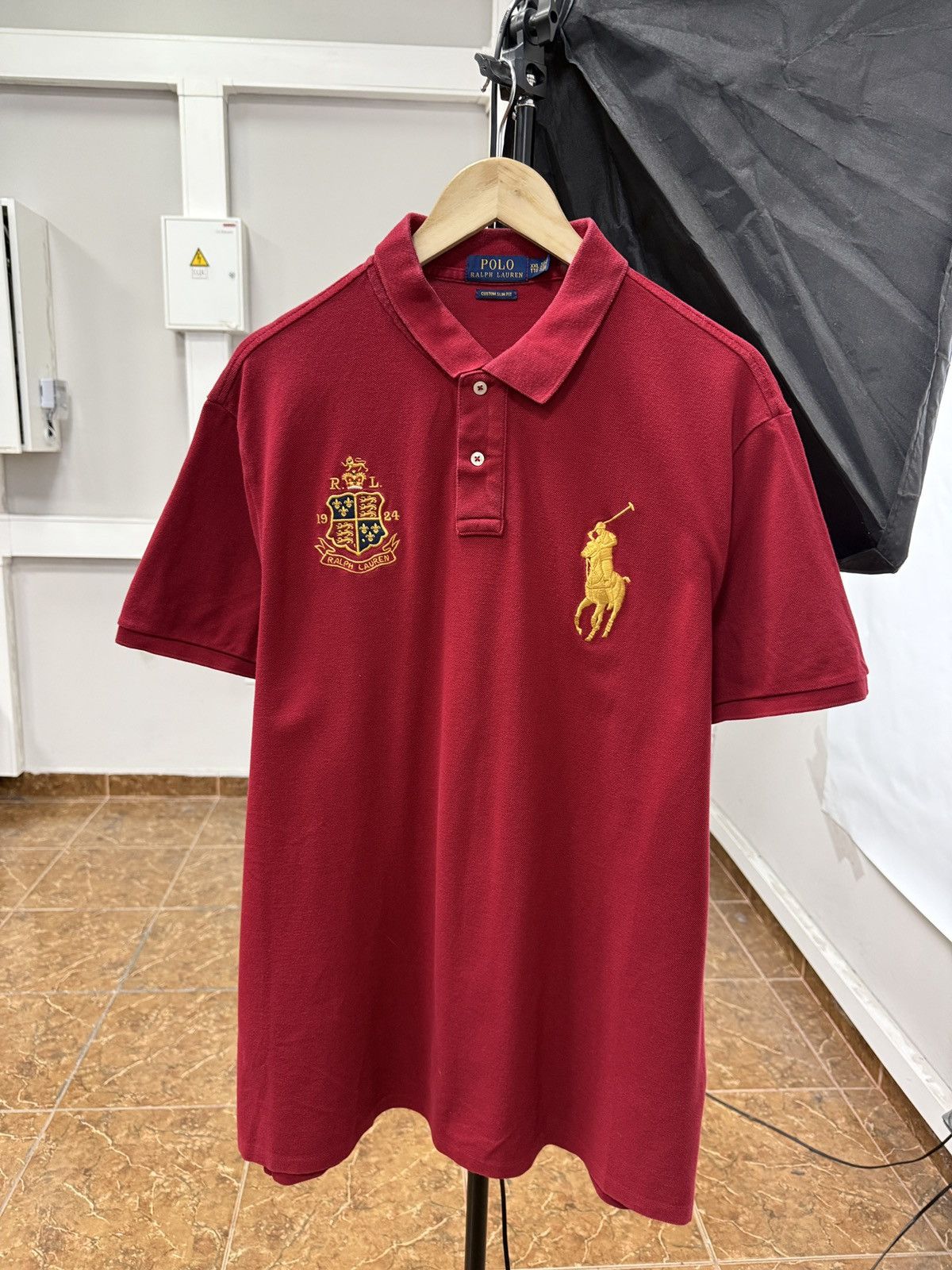 Polo Ralph Lauren 🇬🇧🏉 Polo Ralph Lauren Rugby Custom Slim Fit Polo Chief Keef Size US XXL / EU 58 / 5 - 1 Thumbnail