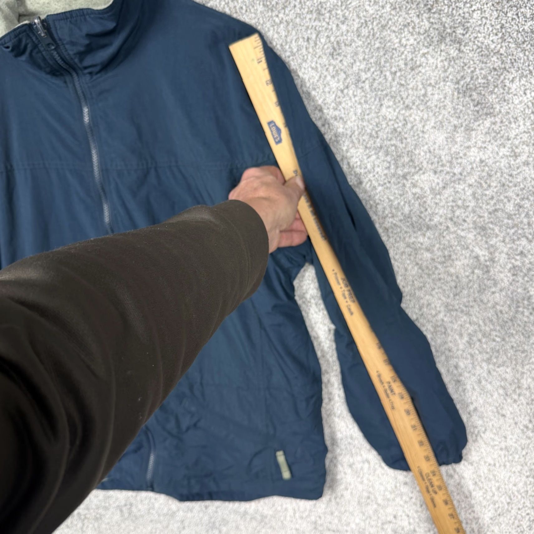 Vintage VTG 90s Columbia Windbreaker Jacket Womens L Blue Fleece Lined Hiking Gorpcore Size L / US 10 / IT 46 - 3 Thumbnail