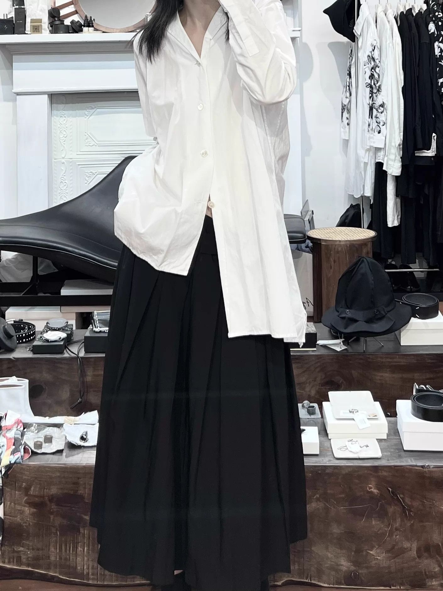 Yohji Yamamoto Yohji Yamamoto Asymmetric Shirt Size S Size S / US 4 / IT 40 - 5 Thumbnail