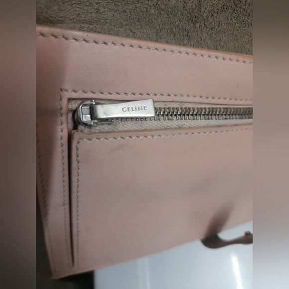 Celine Celine - LARGE STRAP WALLET IN GRAINED CALFSKIN i Size ONE SIZE - 8 Thumbnail