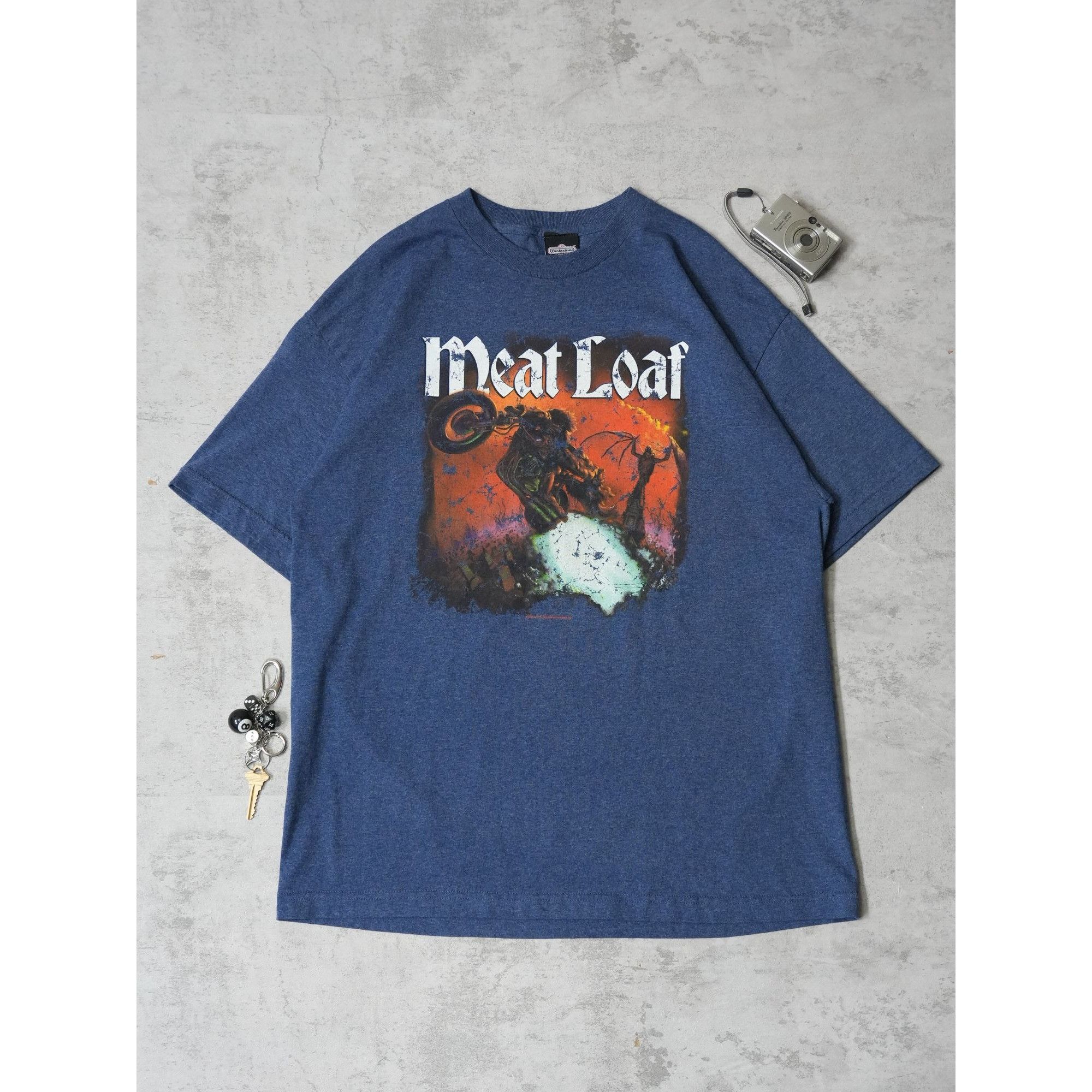 Other Rare Vintage Meat Loaf 2003 Tour T Size US XL / EU 56 / 4 - 3 Thumbnail