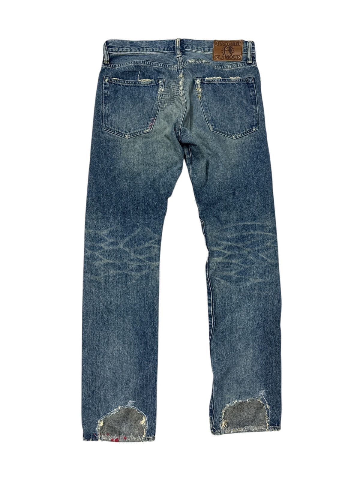 Hysteric Glamour HYSTERIC GLAMOUR DESTROYED JEANS SIZE 30 Size US 30 / EU 46 - 2 Thumbnail