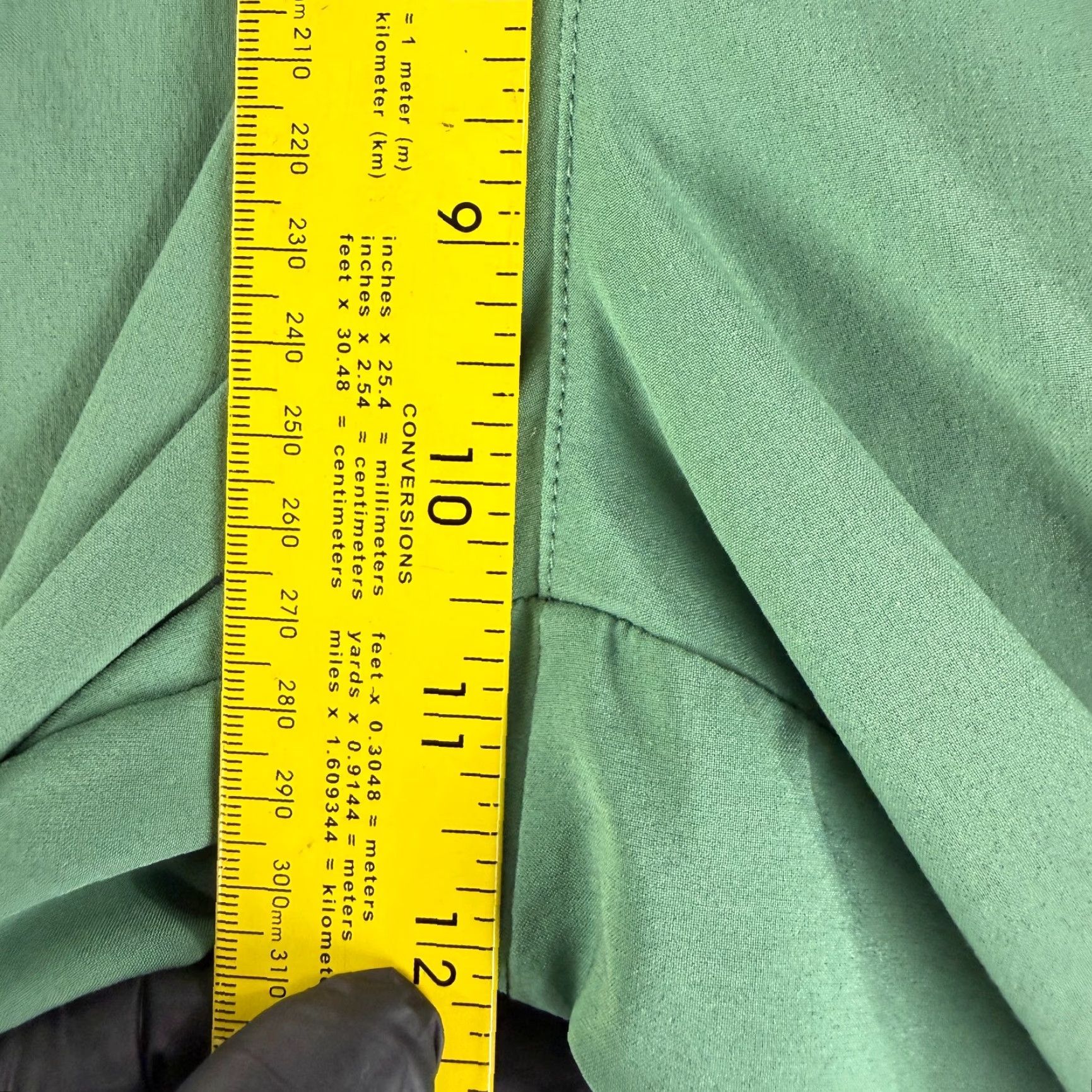 Athleta Athleta Brooklyn Ankle Pant Womens Size 4 Green Pull On Straight Leg Lightweight Size 27" / US 4 / IT 40 - 5 Thumbnail
