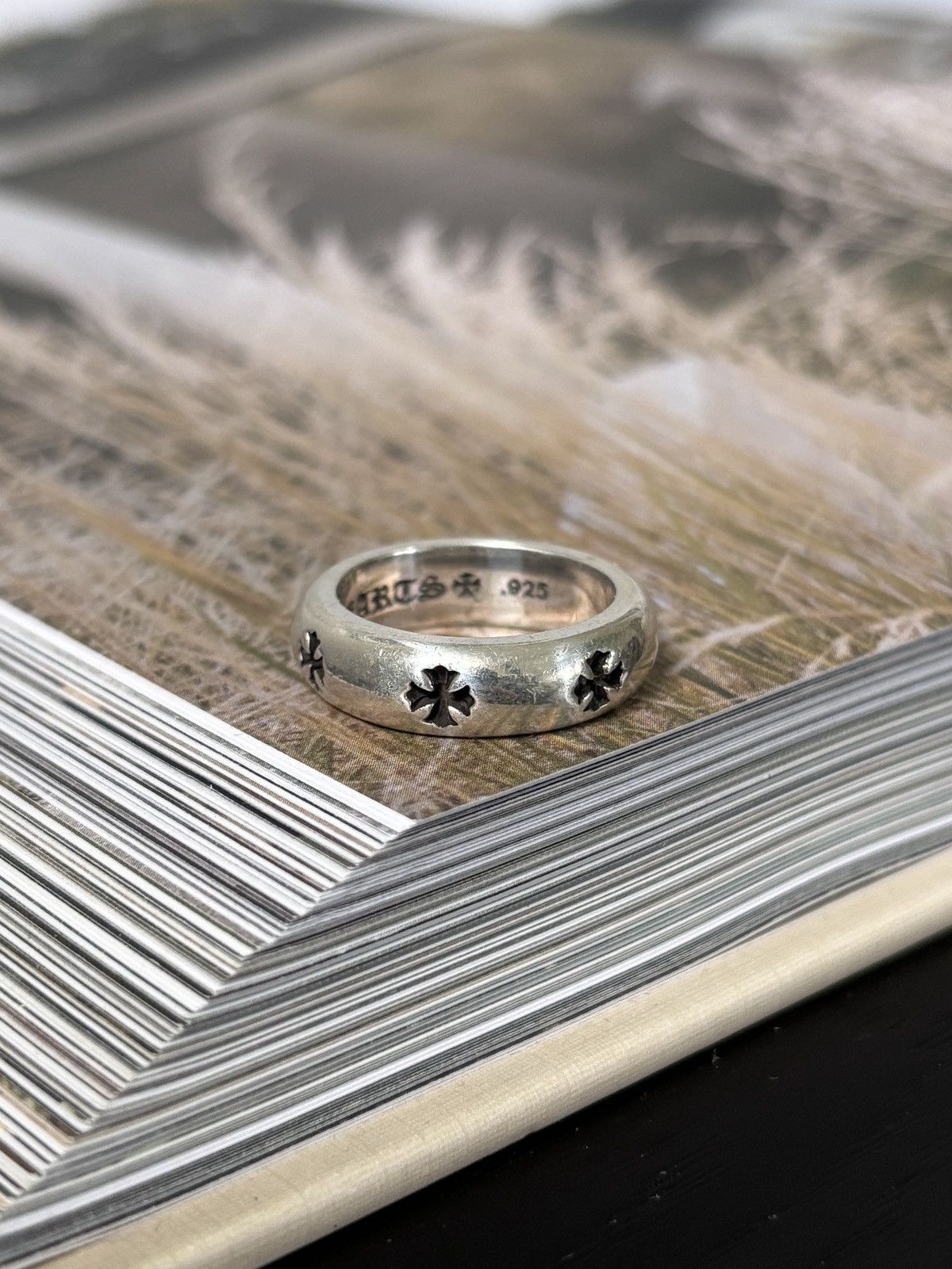 Chrome Hearts CHROME HEARTS NEGATIVE PLUS RING | Grailed
