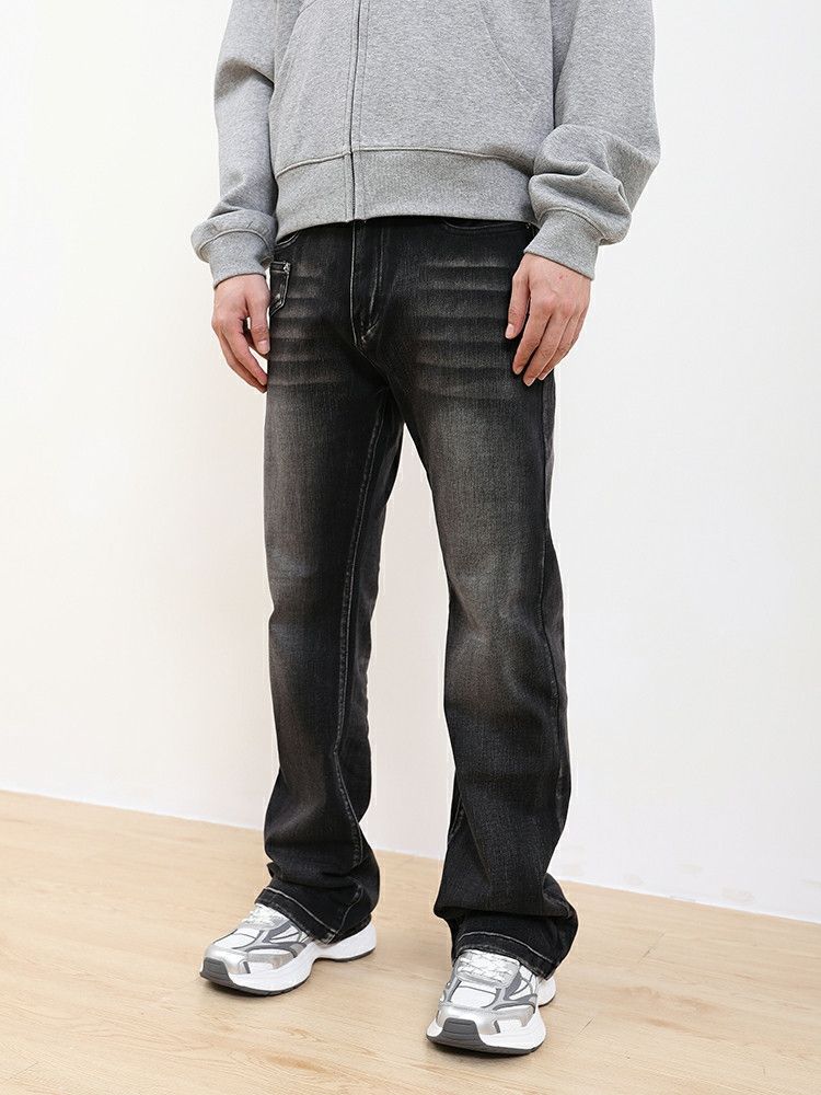 Jean × Vintage washed faded y2k yuppie flared jeans Size US 34 / EU 50 - 7 Thumbnail
