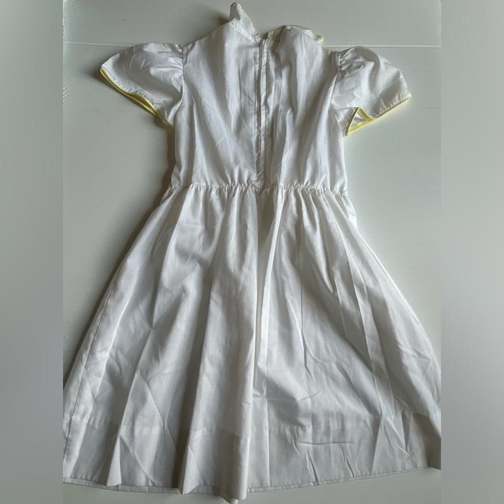 Designer Vintage Polly Flinders Hand Smocked Dress Size ONE SIZE - 4 Thumbnail