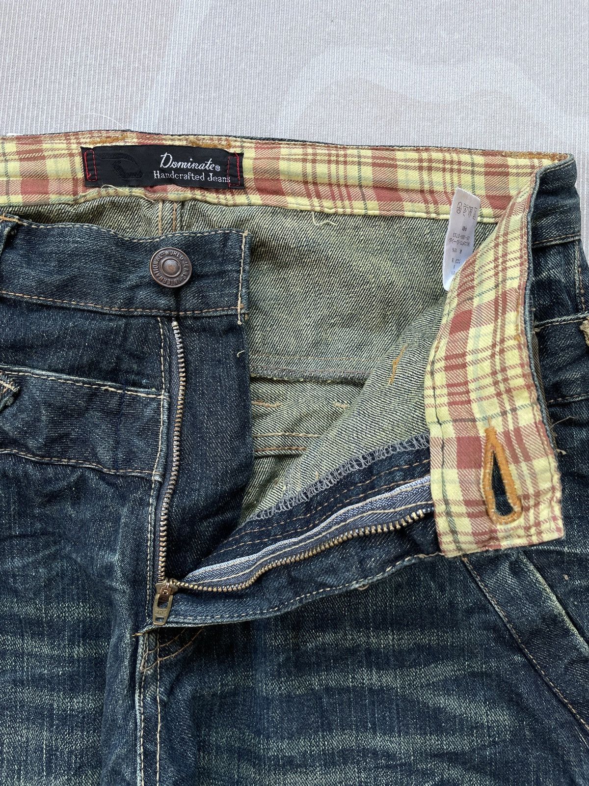 If Six Was Nine Dominate Double Waist Jeans Size US 31 - 6 Thumbnail