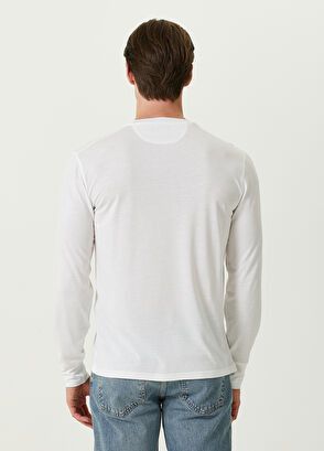 Tom Ford o1w1db10125 TFJ972 Long Sleeve T-Shirt in White Size US XXL / EU 58 / 5 - 4 Thumbnail