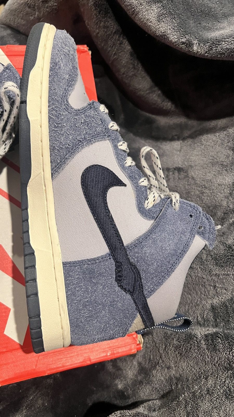 Nike × Notre Notre x Nike Dunk High “Midnight Navy” Size US 8.5 / EU 41-42 - 5 Thumbnail