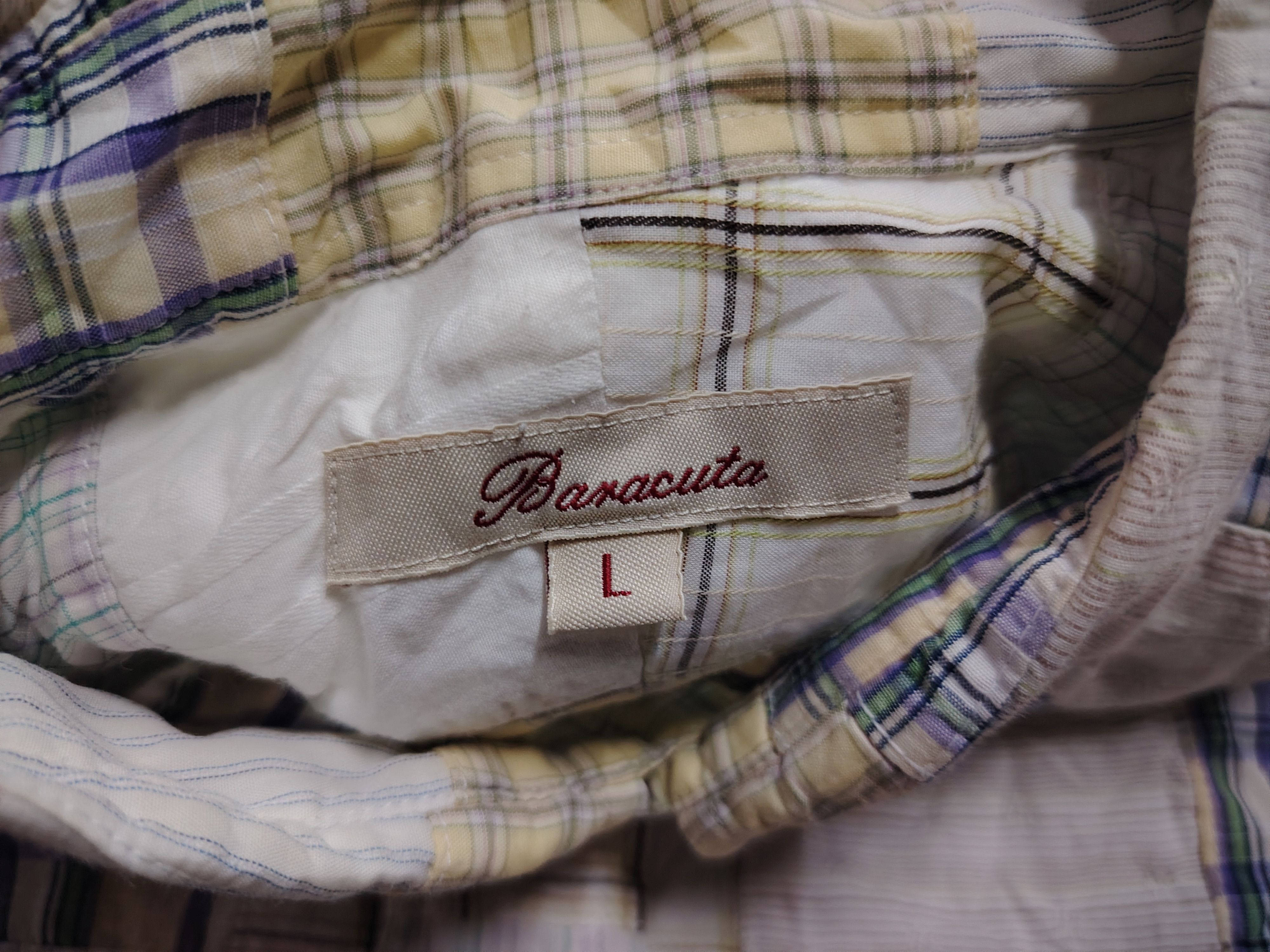 Baracuta baracuta patchwork shirt Size US L / EU 52-54 / 3 - 4 Thumbnail