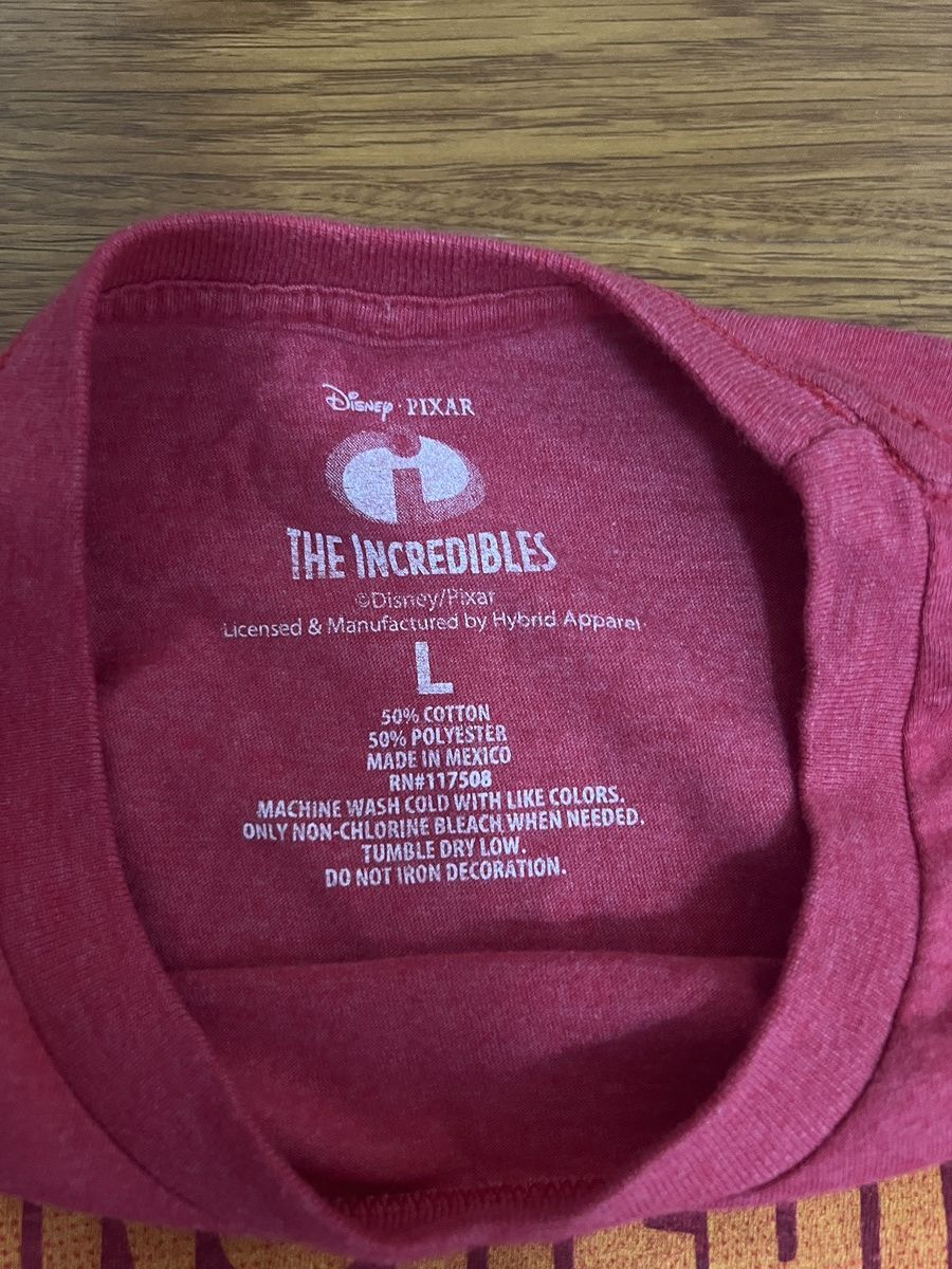 Disney Mr.Incredible movie tshirt Size US L / EU 52-54 / 3 - 3 Thumbnail
