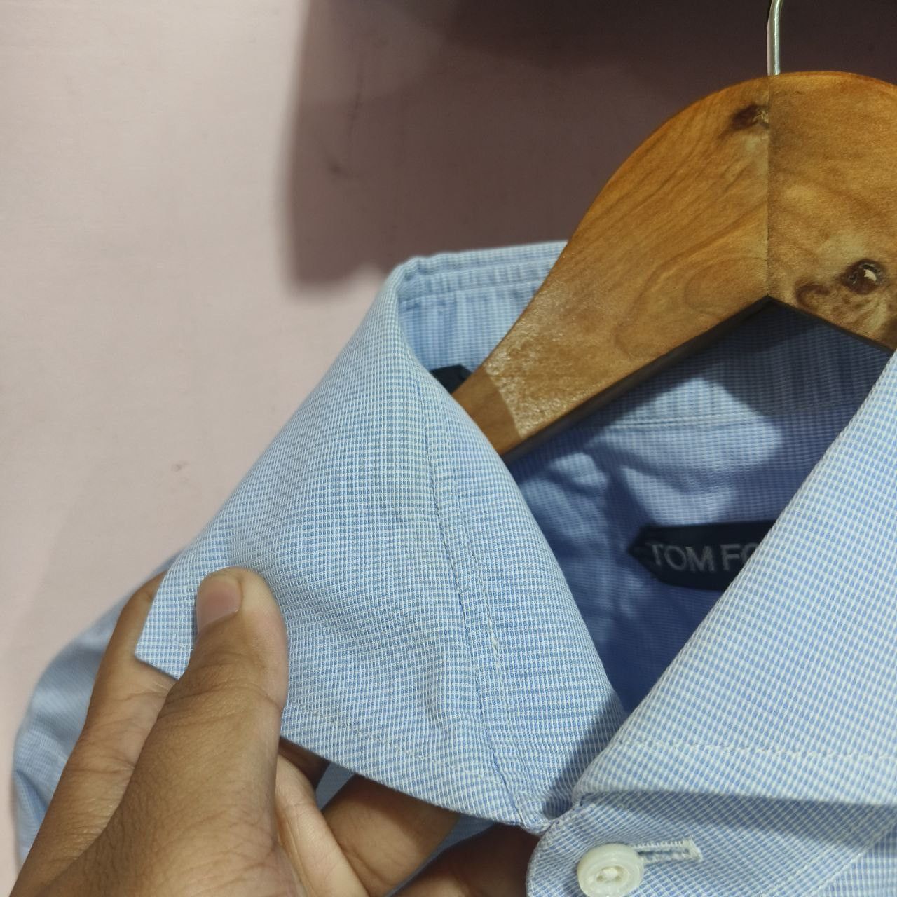 Tom Ford Tom Ford Classic Poplin Shirt Size US L / EU 52-54 / 3 - 5 Thumbnail