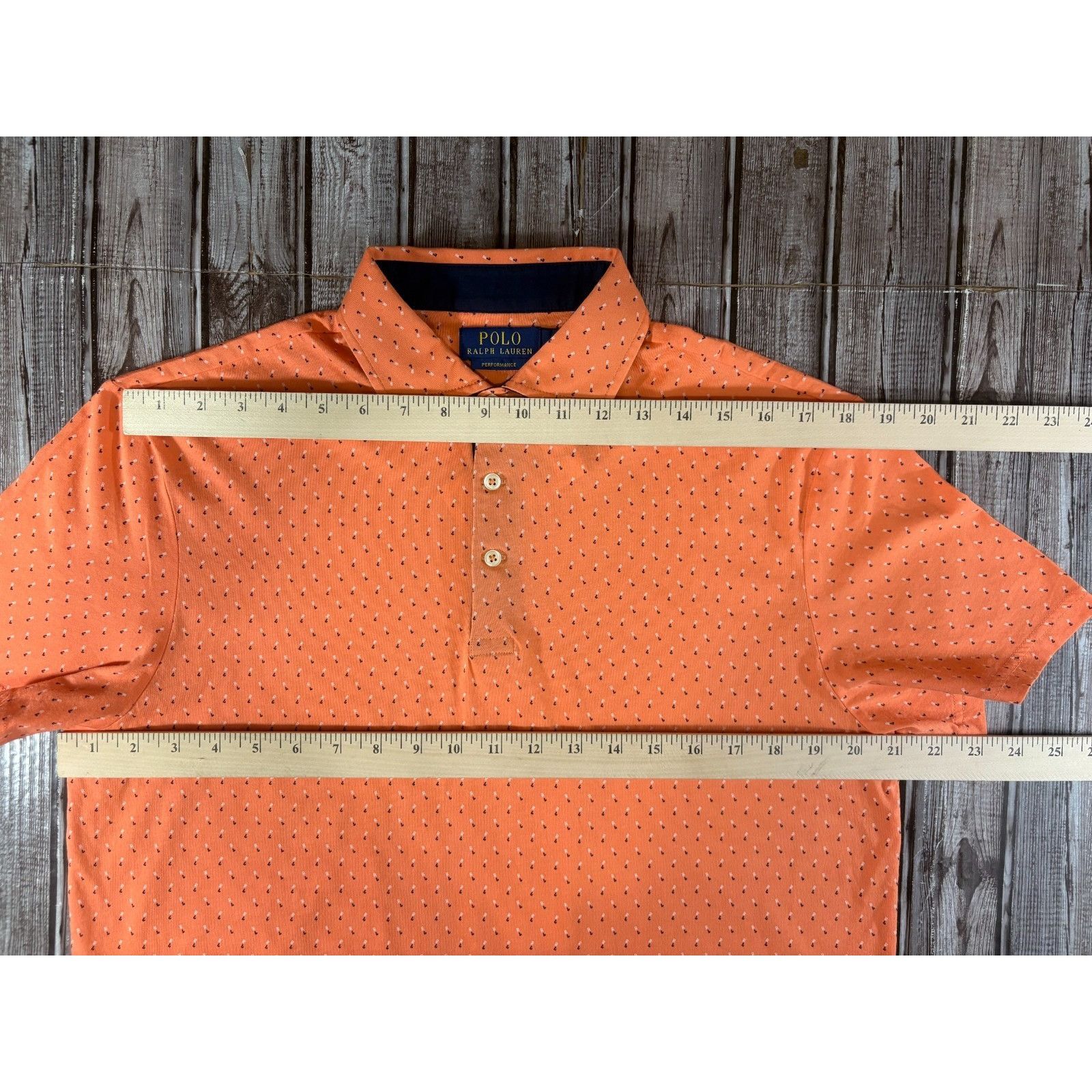 Polo Ralph Lauren Polo Ralph Lauren Performance Jersey Polo Shirt sz M color O Size US M / EU 48-50 / 2 - 8 Thumbnail