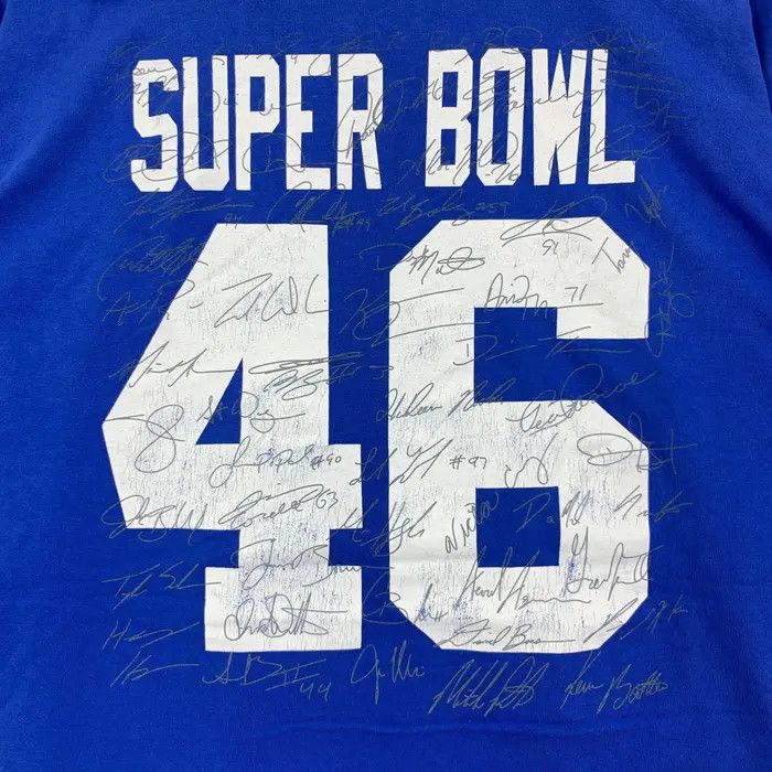 NFL NFL SUPER BOWL XLVl New York Giants Champion Tee Shirt Size US XL / EU 56 / 4 - 5 Thumbnail