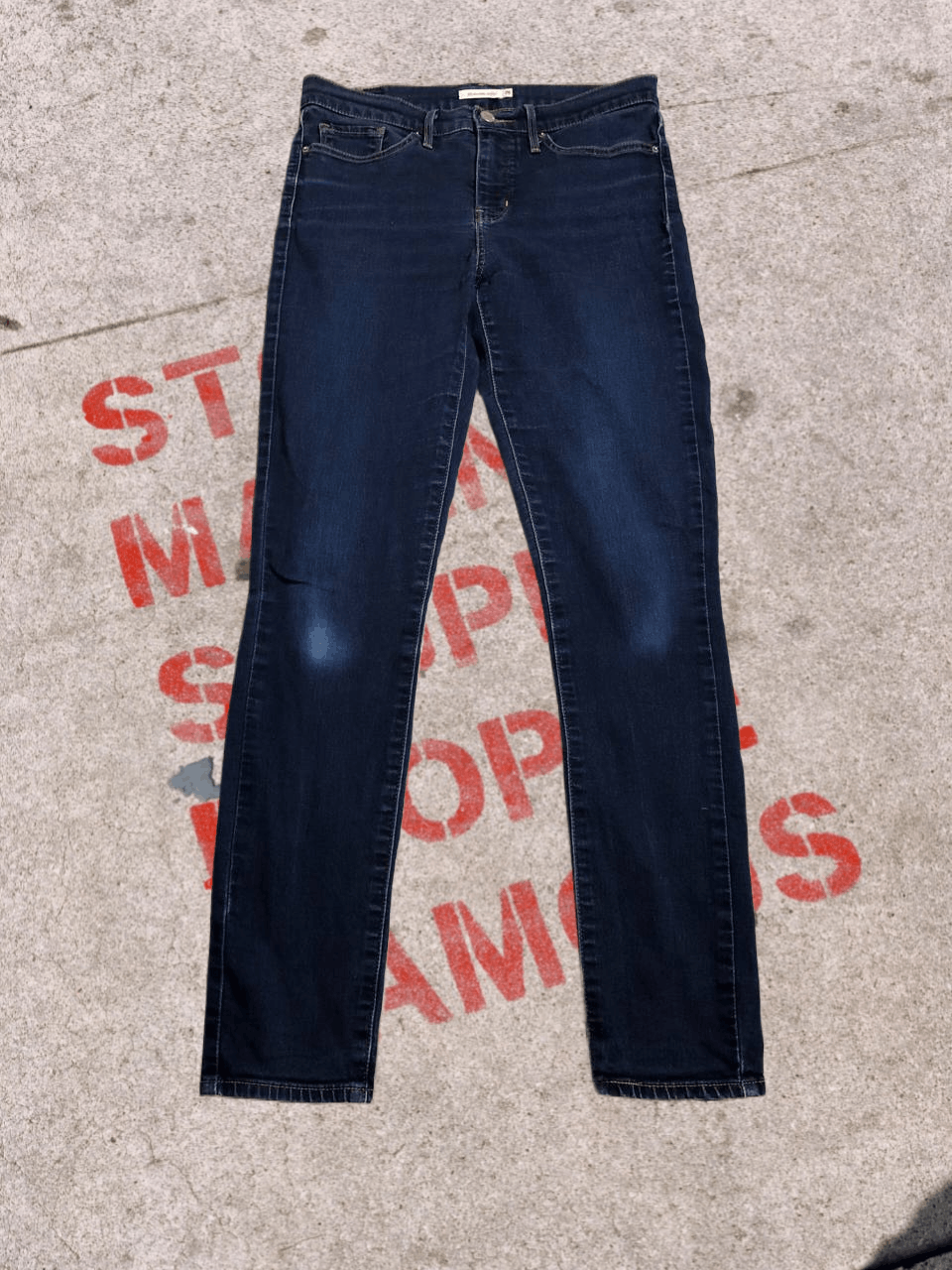 Levi's LEVI'S Womens Slim Jeans Size 29" - 1 Thumbnail