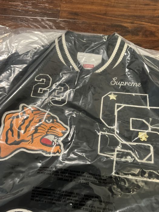 Supreme Supreme Tiger Varsity Jacket | Grailed