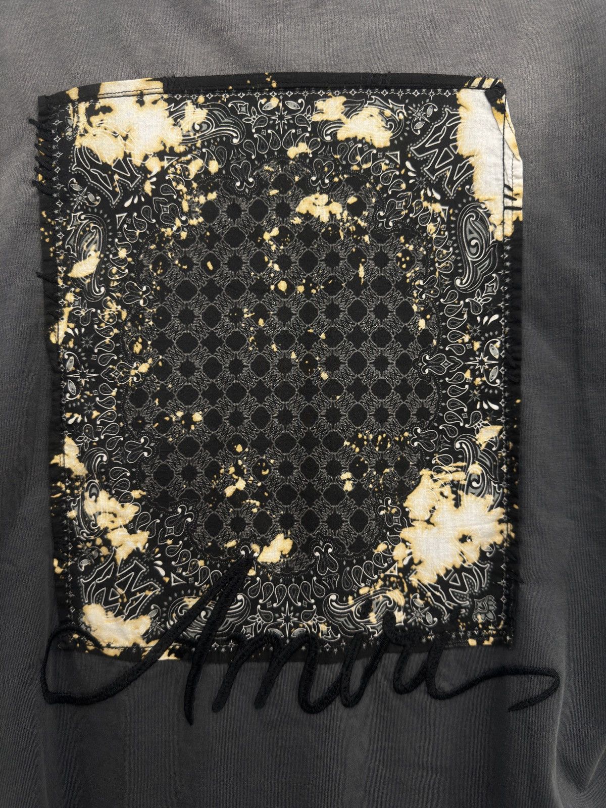 Amiri Amiri Bleach Bandana Tee Size US S / EU 44-46 / 1 - 4 Thumbnail
