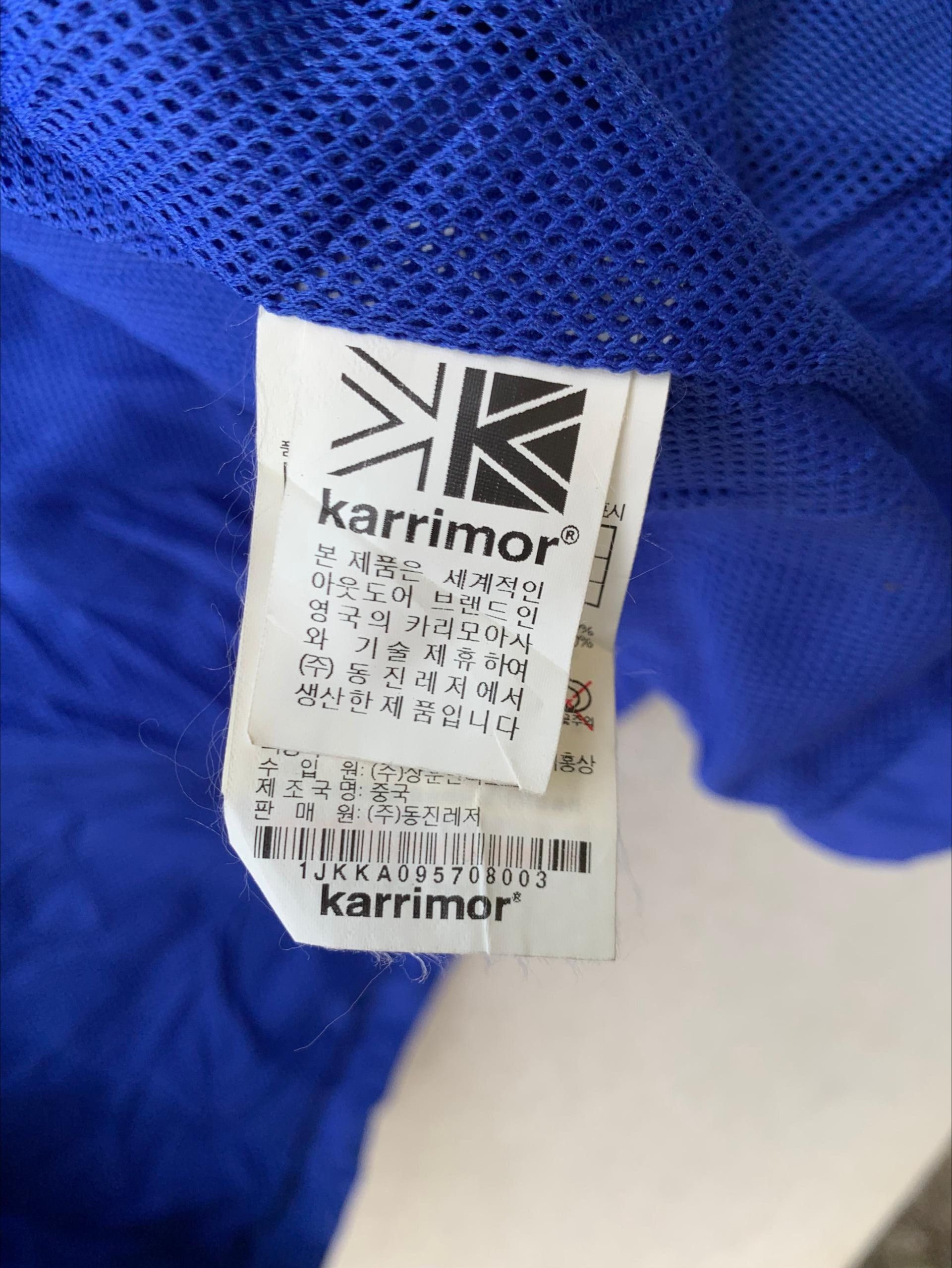 Karrimor Karrimor blue Full Zipper jacket Size US M / EU 48-50 / 2 - 7 Thumbnail