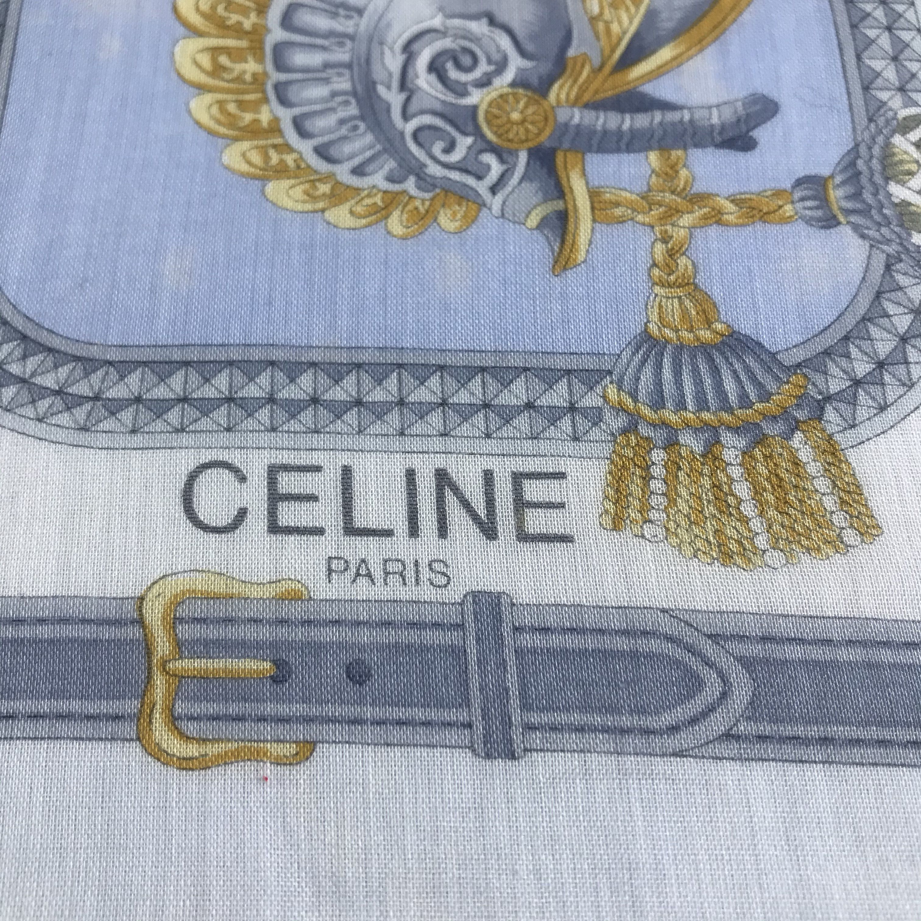 Celine Celine Handkerchief Neckerchief Bandana H1073 Size ONE SIZE - 3 Thumbnail