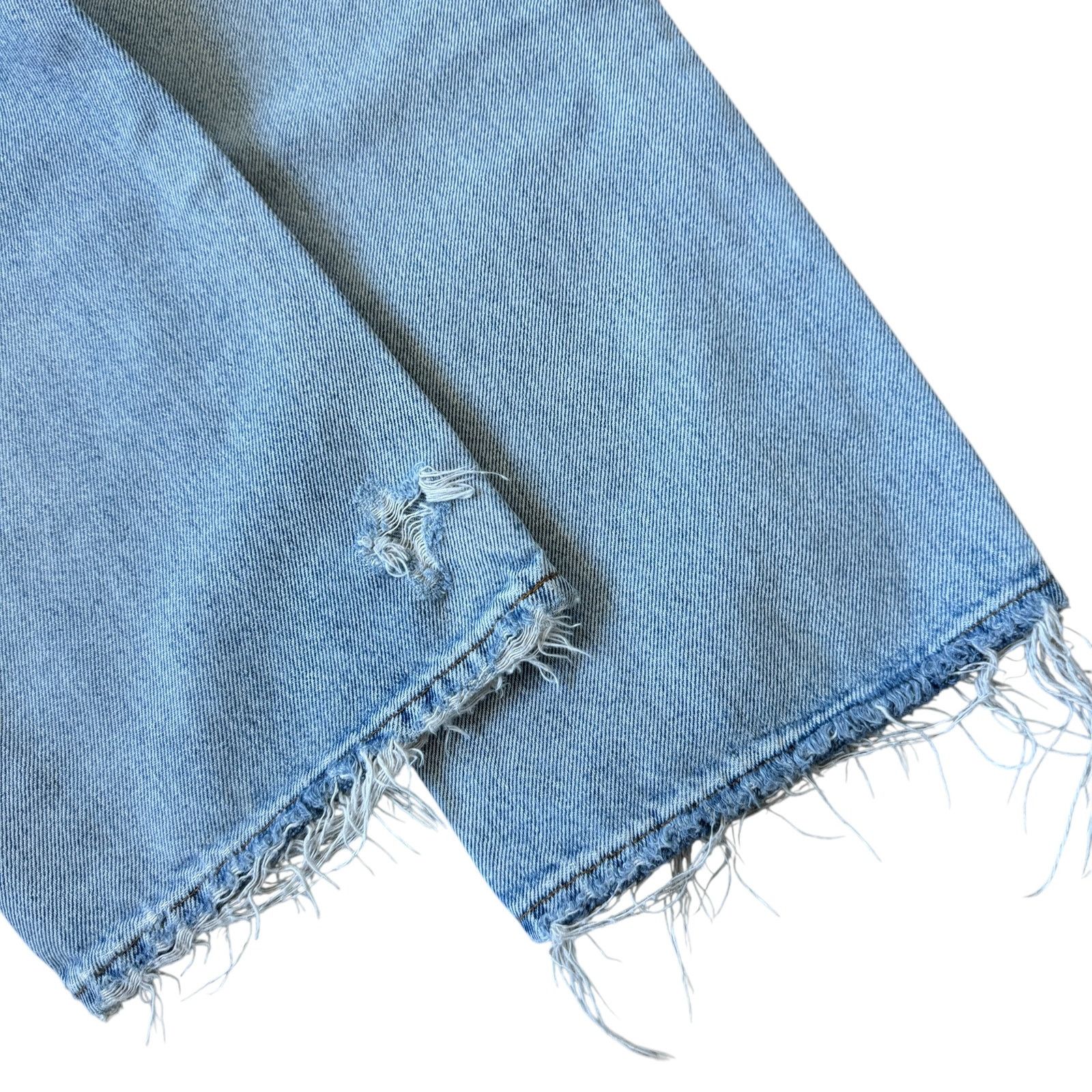 Agolde AGOLDE 90s Mid Rise Loose Fit Jean Captured Distressed Size 25" / US 0 / IT 36 - 9 Thumbnail