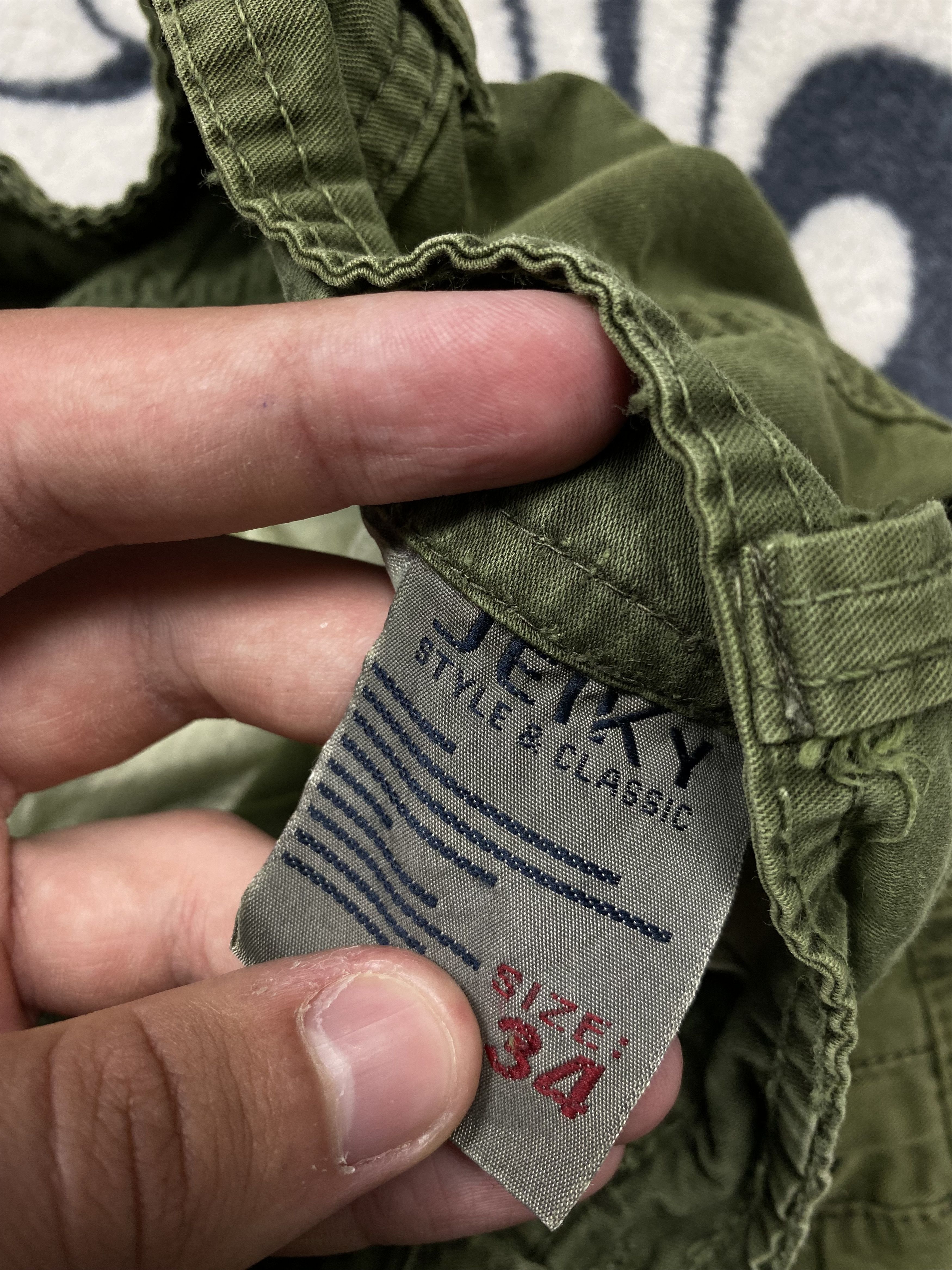 20471120 Vintage Military Cargo Pants Y2K Double Knee Size US 34 / EU 50 - 5 Thumbnail