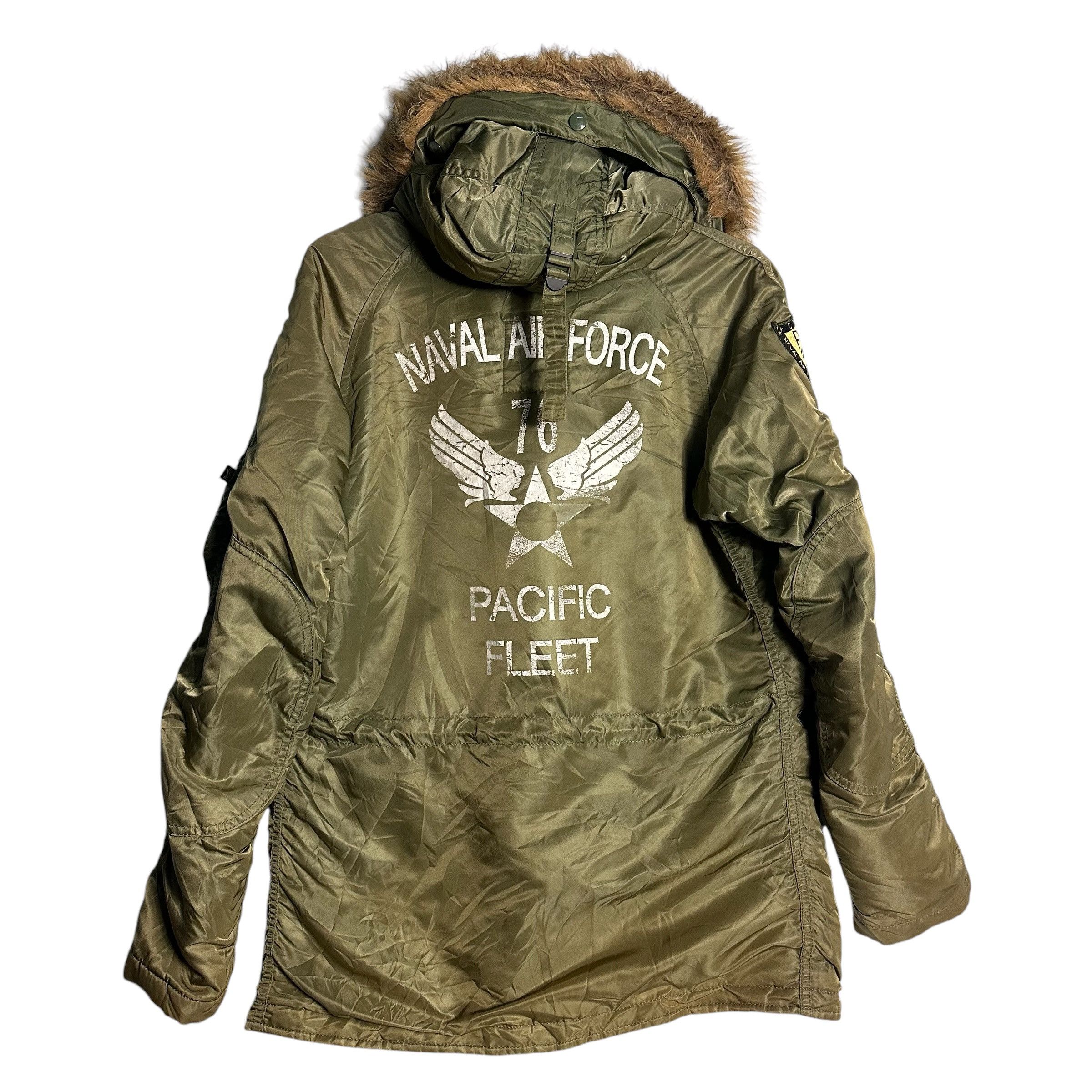 Alpha Industries × Army Of Me 🔥RARE🔥Alpha Industries x Purple & Yellow Military Jacket Size US S / EU 44-46 / 1 - 6 Thumbnail