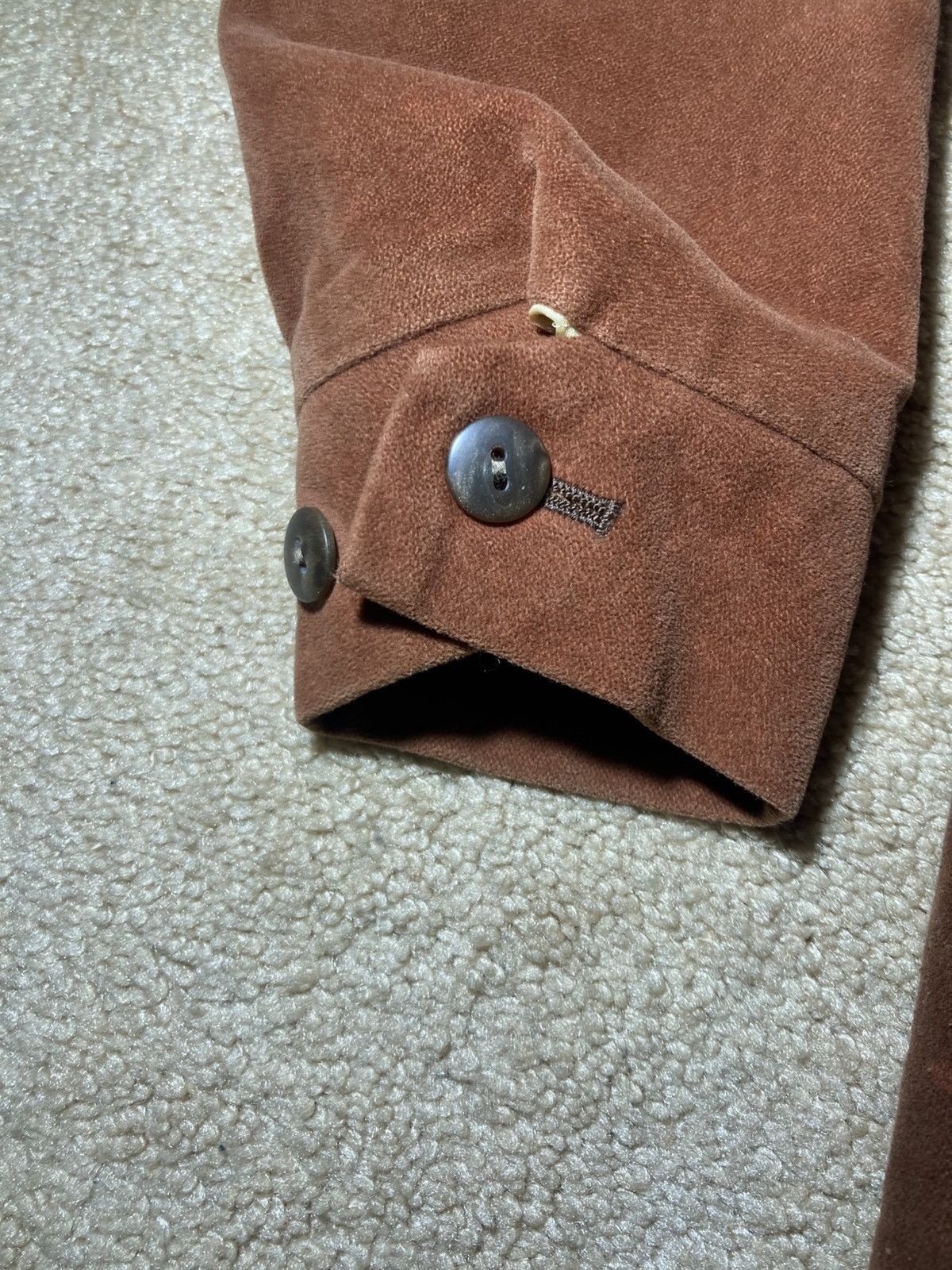 2000s Vintage Bape Fleece Brown Pullover Lace String OG 90s