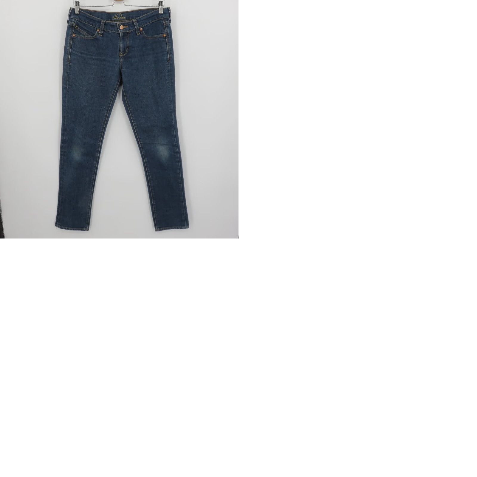 Old Navy Old Navy Jeans Women 8 5-Pocket Denim Blue Straight Pockets 2008 Vintage No Size 30" / US 8 / IT 44 - 10 Thumbnail