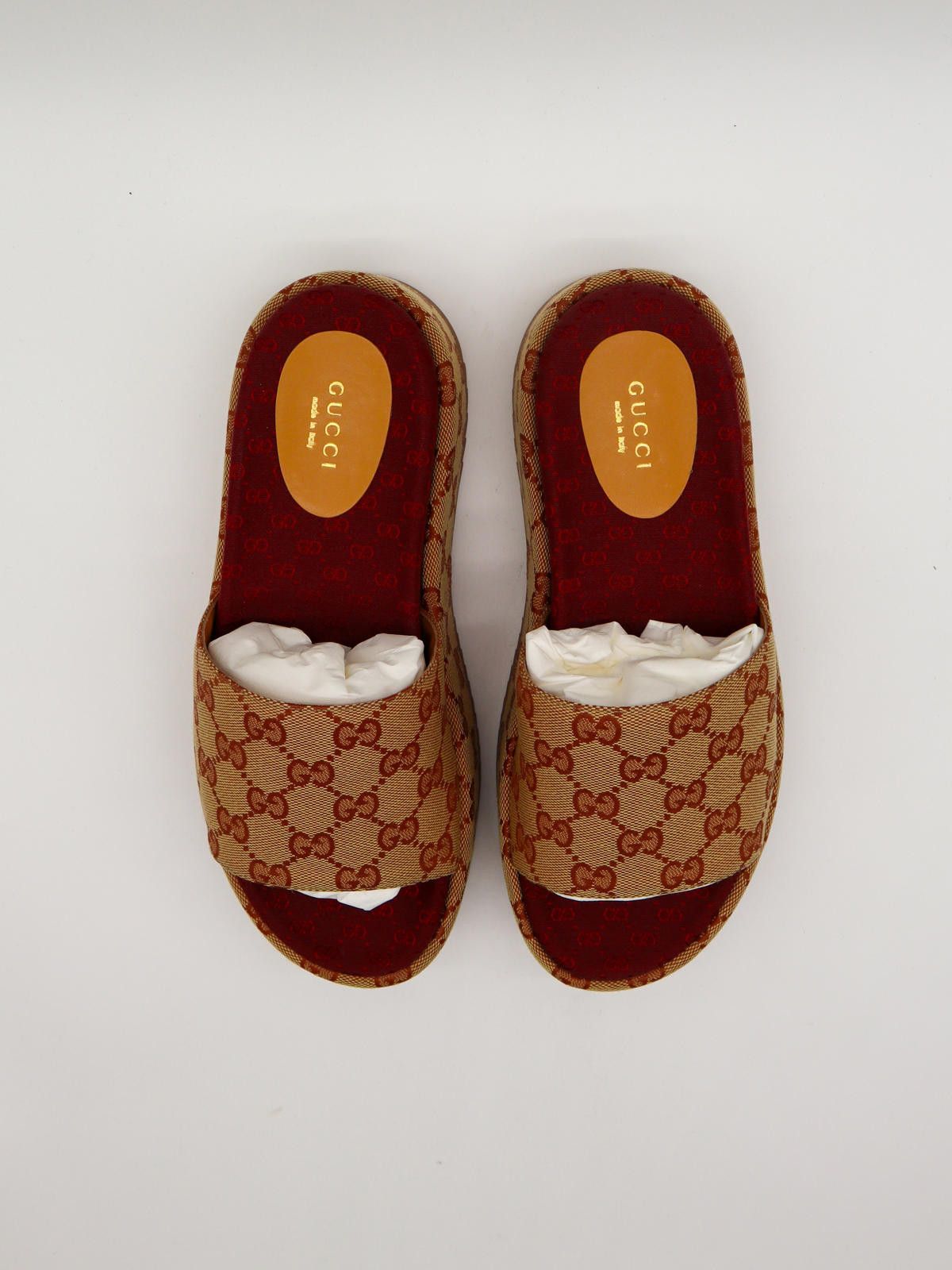 Gucci Gucci Women GG Slide Sandal – 573018 KQW00 8366 – Brand New Size US 6 / IT 36 - 2 Thumbnail