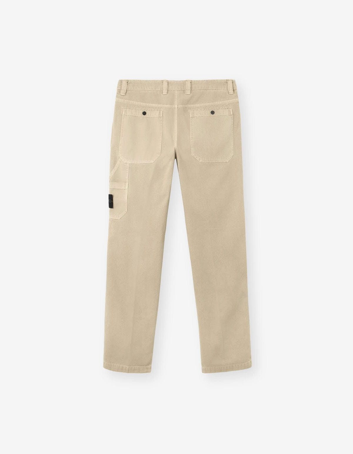 Stone Island Stone Island Beige Old Effect Trousers Size US 34 / EU 50 - 2 Thumbnail