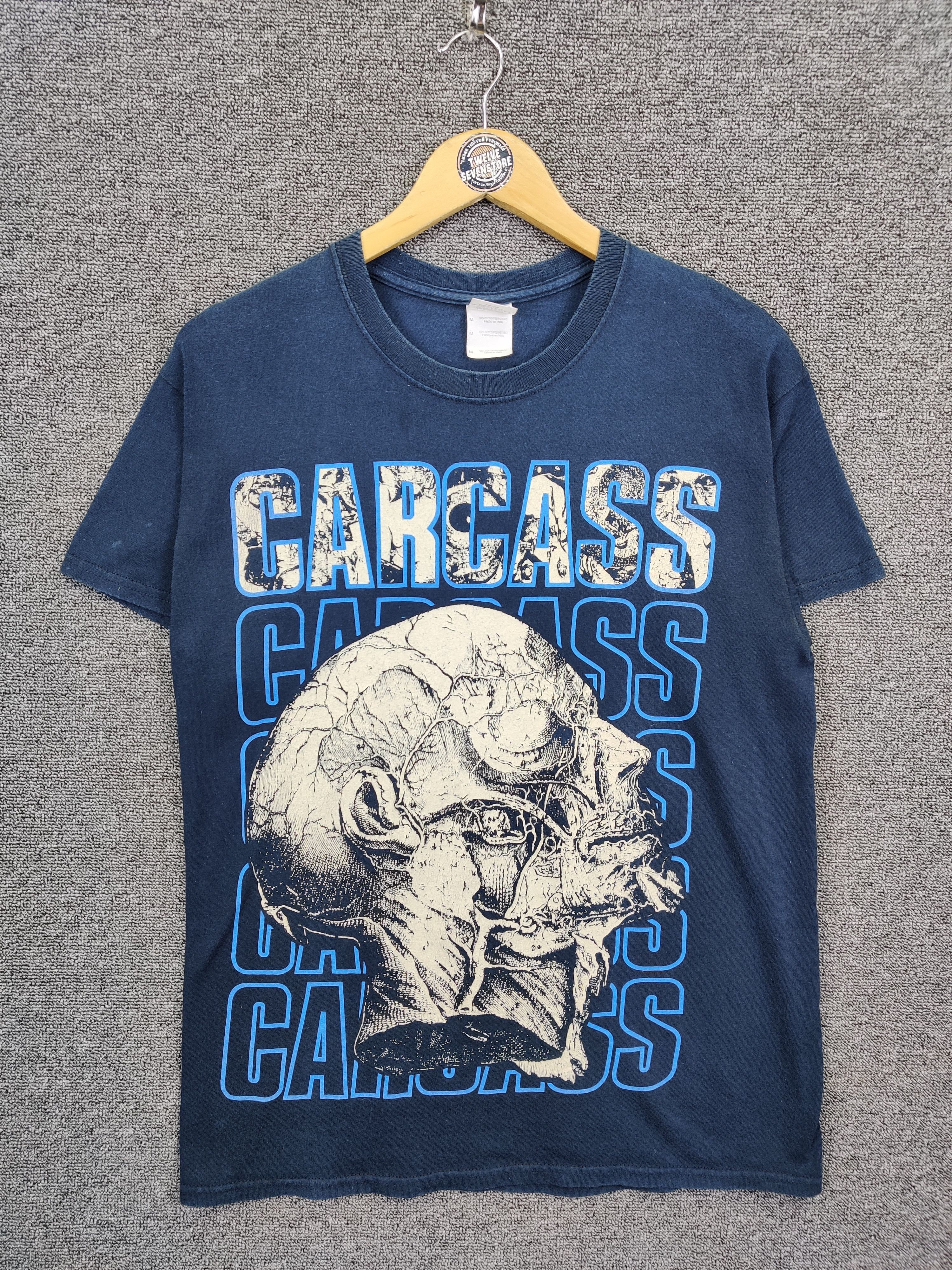 Band Tees Vintage Carcass Necro Head Tee Tshirt Size US M / EU 48-50 / 2 - 1 Thumbnail